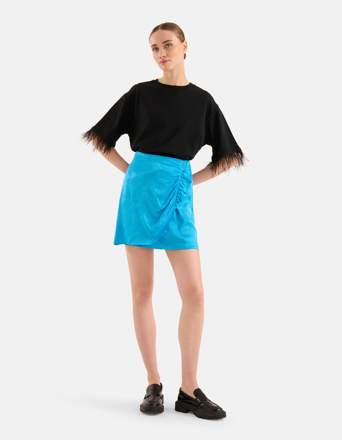 Jacquard-Rock Blau SHOEBY WOMEN