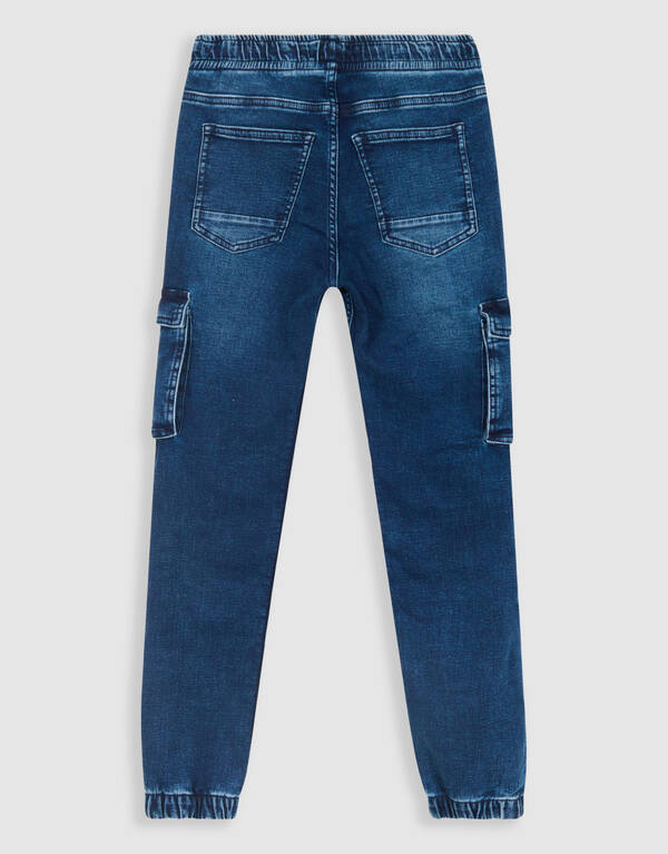 Cargo-Jog-Jeans Dunkelblau SHOEBY BOYS