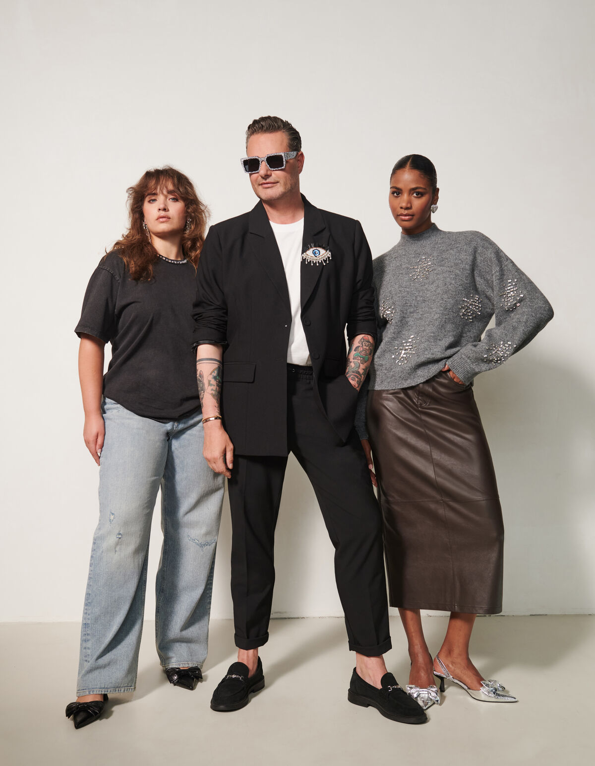 Weit geschnittene Jeans Hellblau von Fred SHOEBY WOMEN