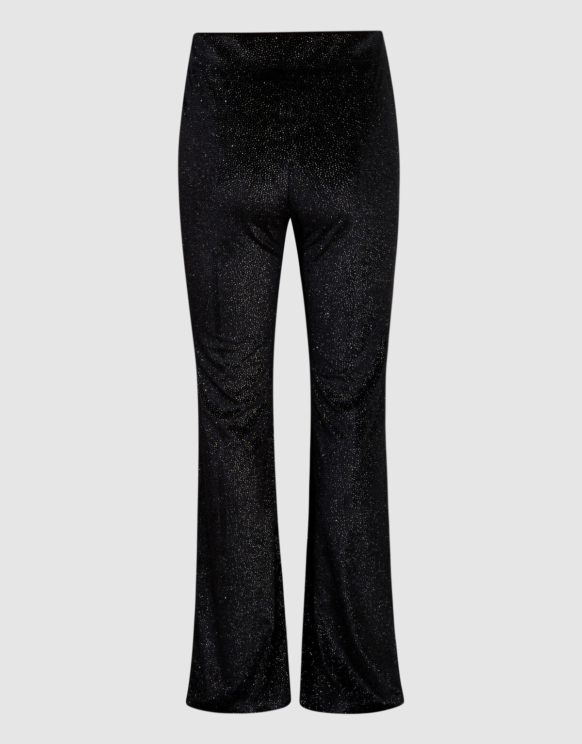 Glitter Flared Legging Schwarz SHOEBY GIRLS