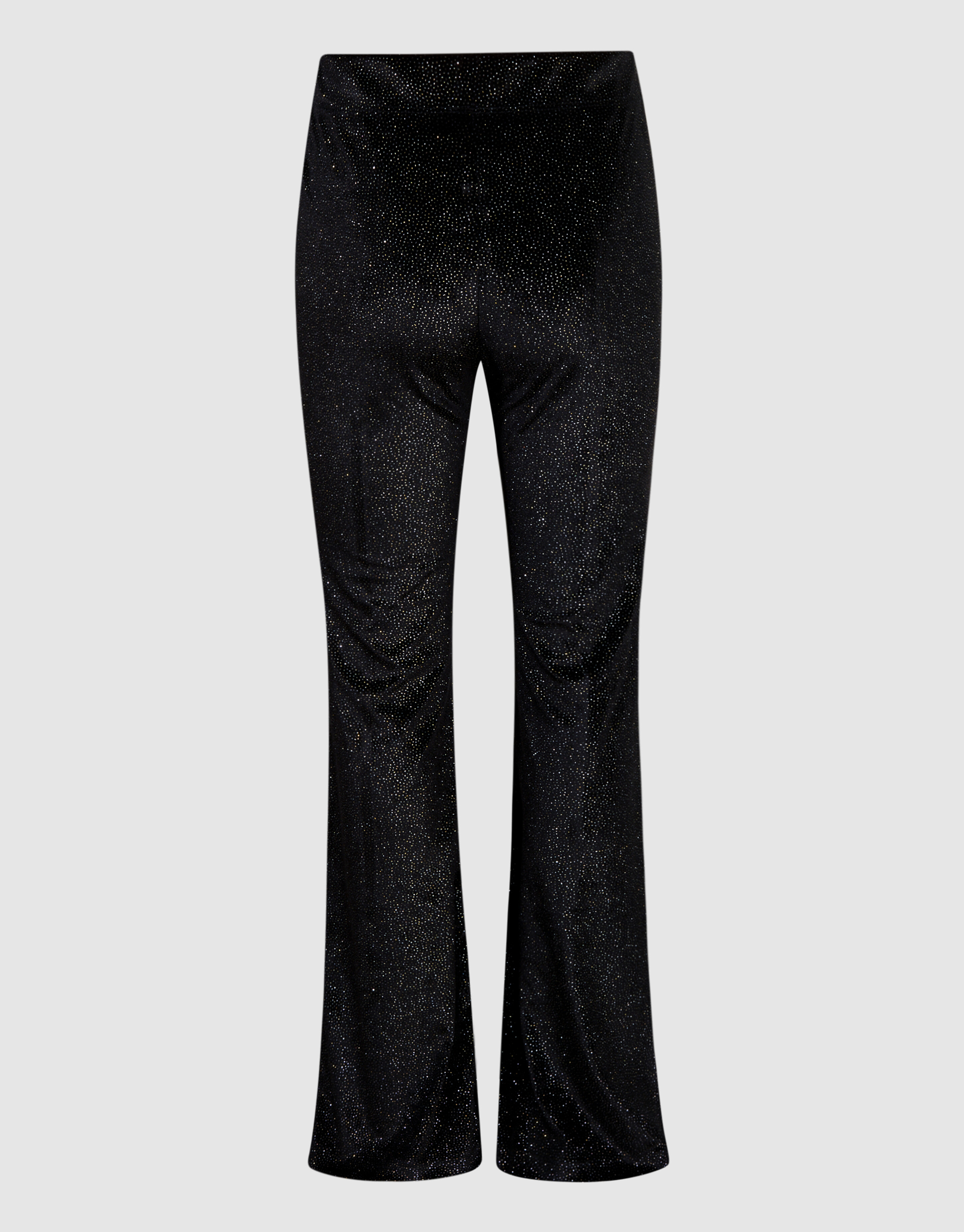 Glitter Flared Legging Schwarz SHOEBY GIRLS