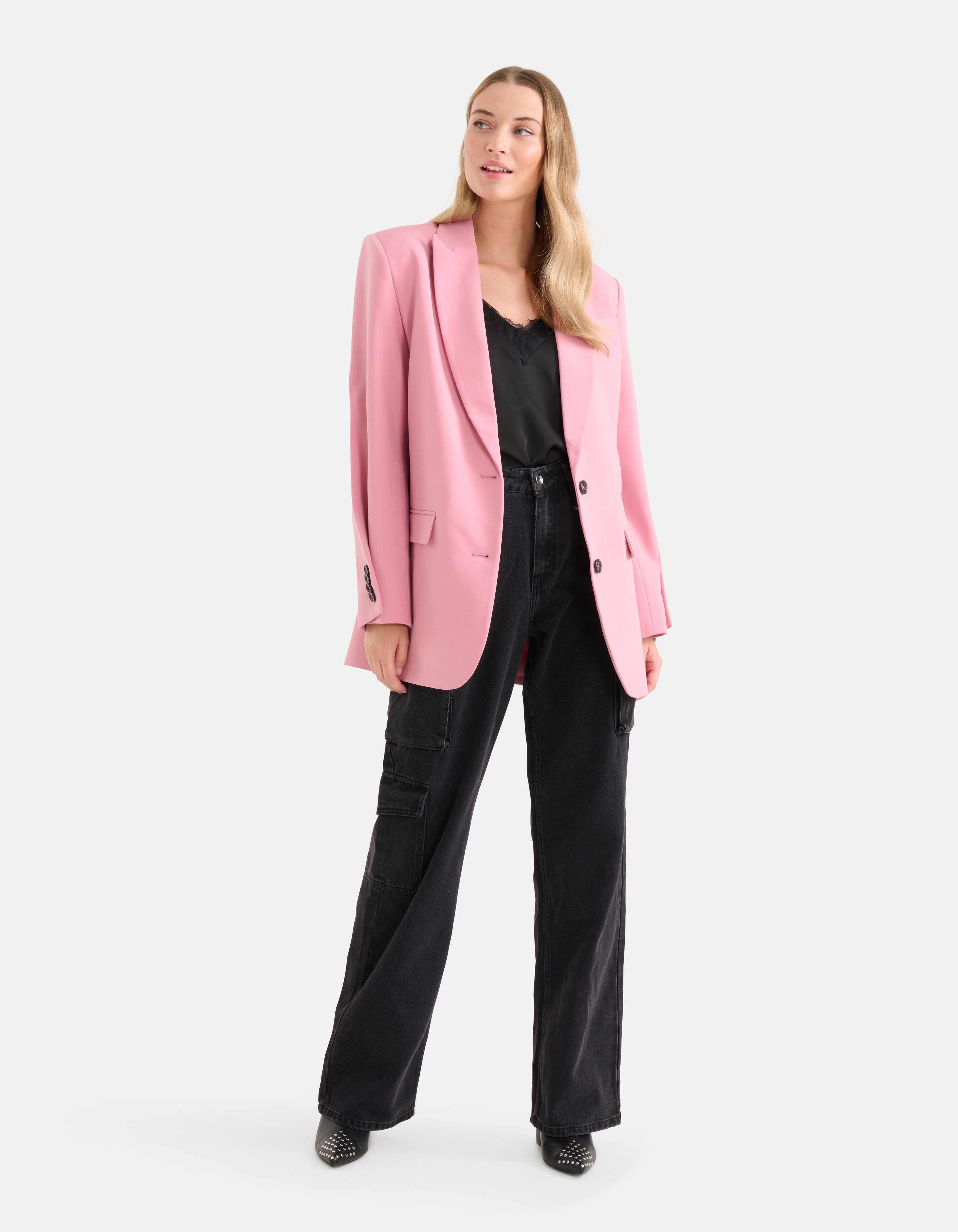 Deconstructed Blazer Roze SHOEBY WOMEN