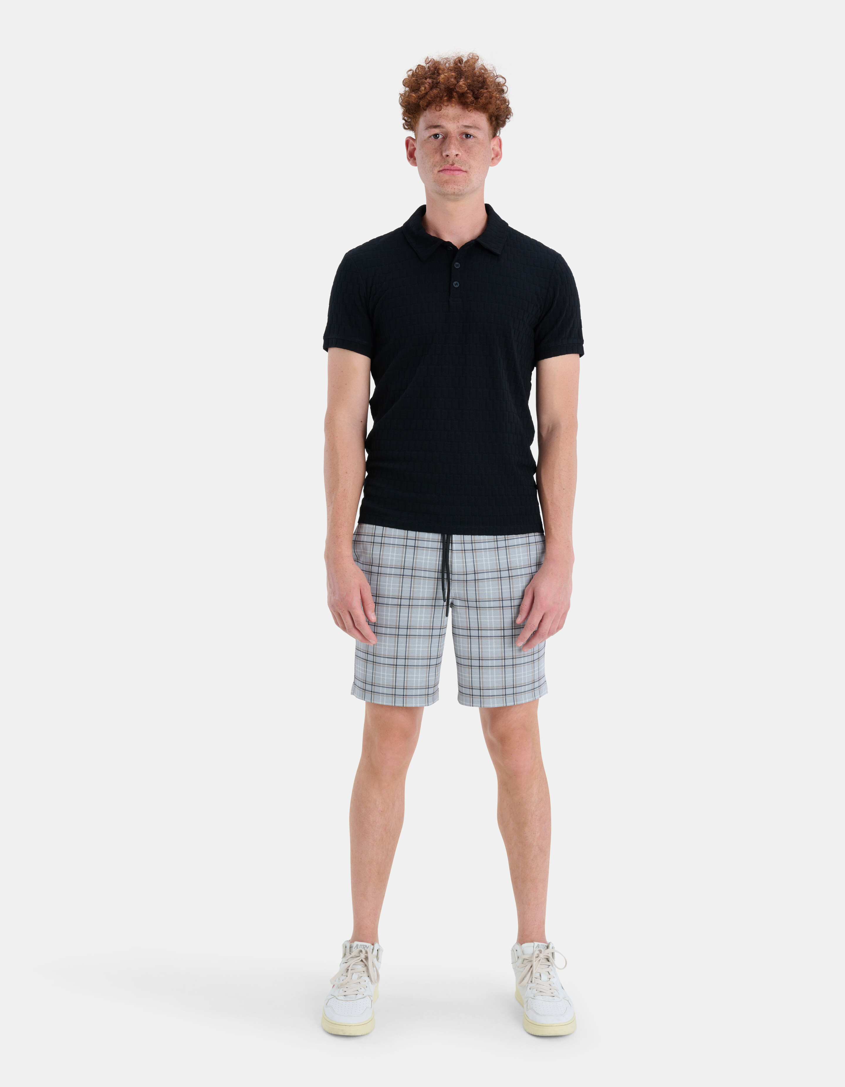 Poloshirt Schwarz REFILL