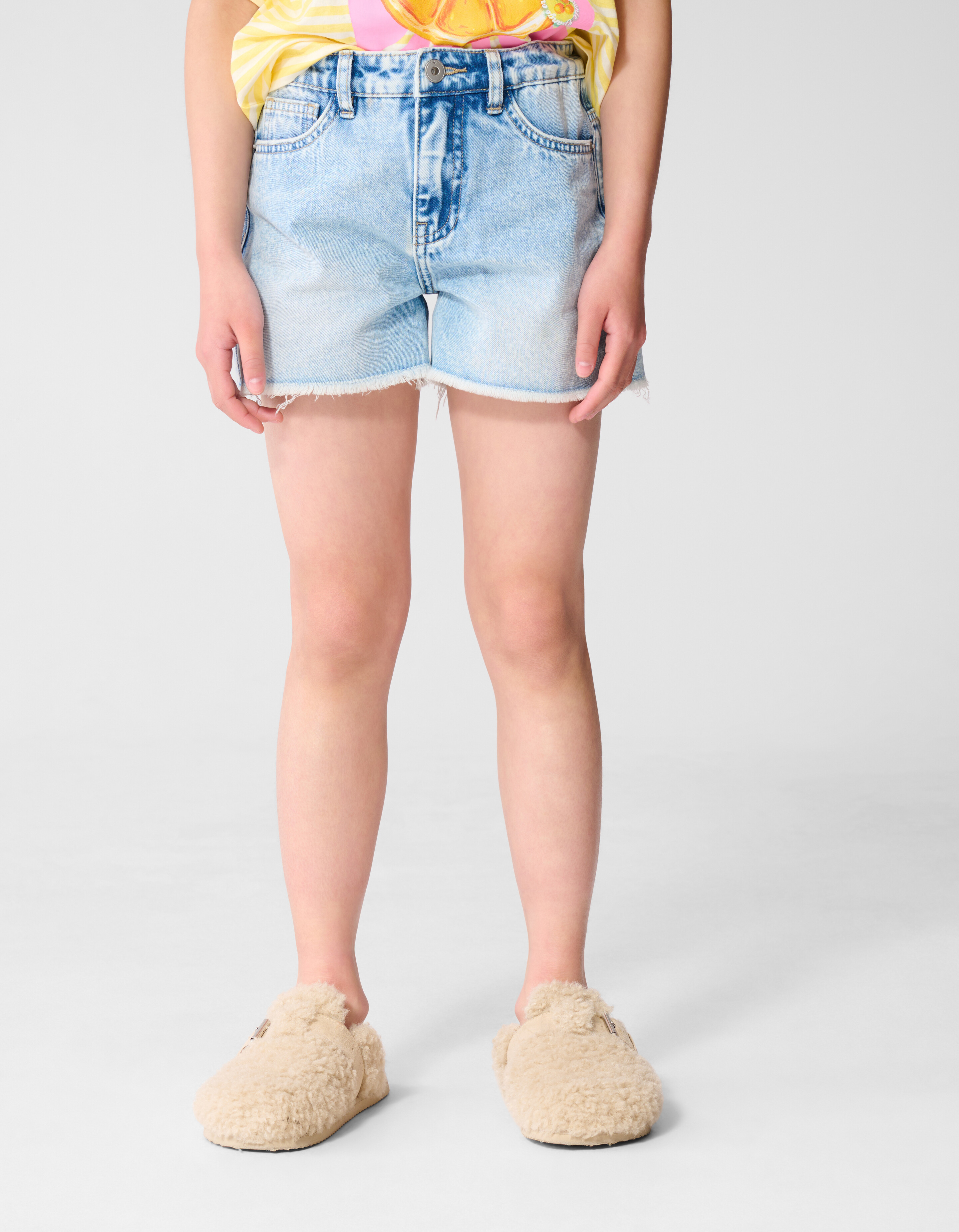 Basis Denim-Shorts Blau SHOEBY GIRLS
