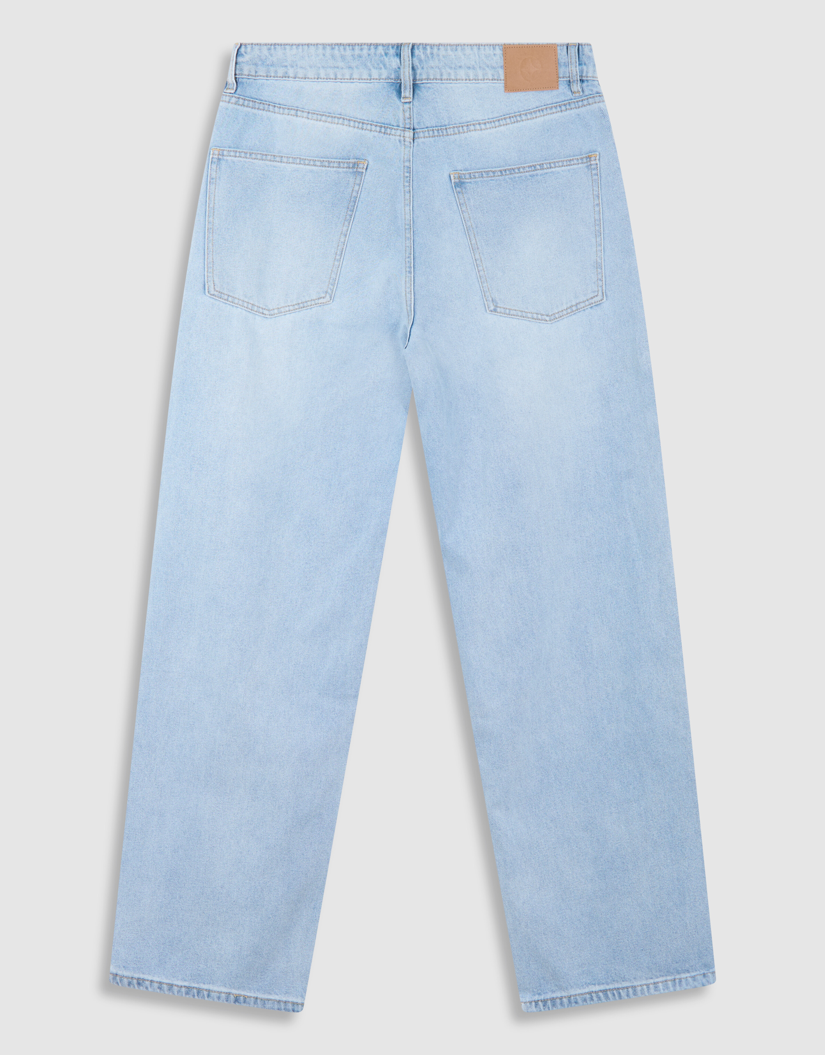 Baggy Fit Jeans Gebleicht L32 SHOEBY MEN