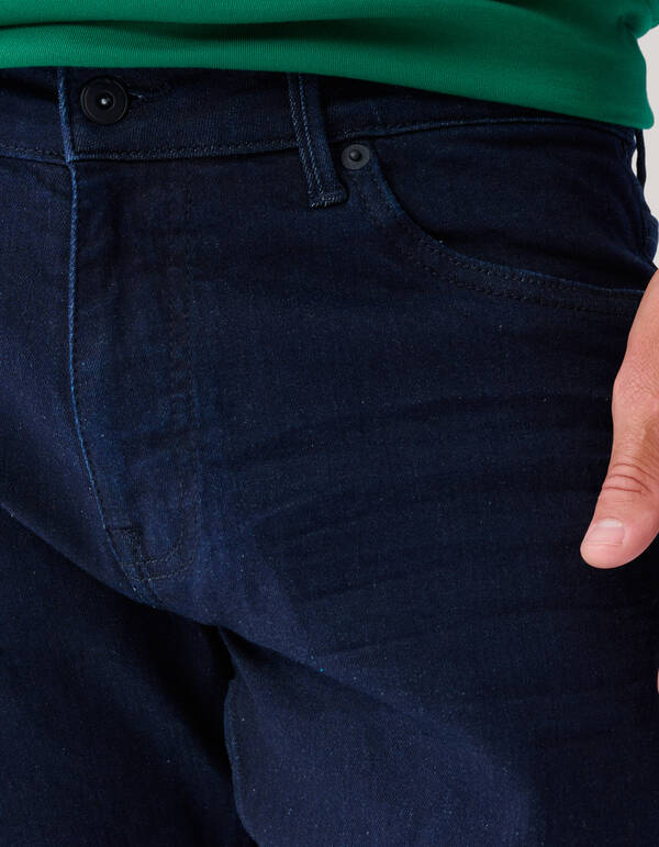 Slim Fit Jeans Dunkelbau L34 SHOEBY MEN