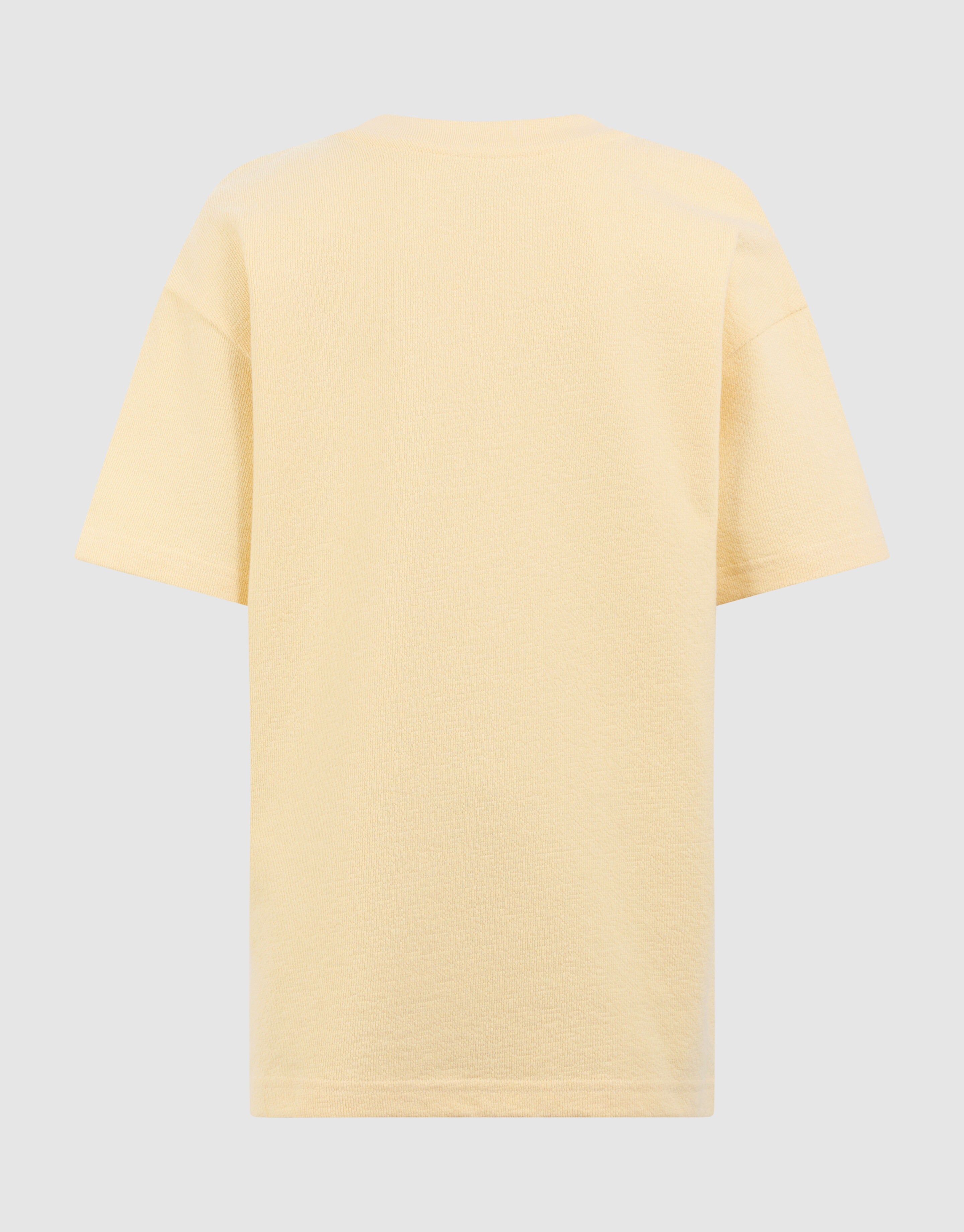 Frottee Textdruck T-Shirt Gelb SHOEBY BOYS