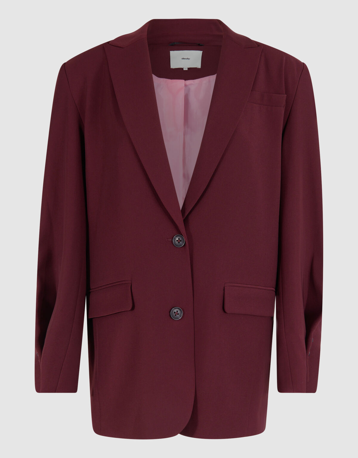 Blazer in &Uuml;bergr&ouml;&szlig;e Dunkelrot SHOEBY WOMEN