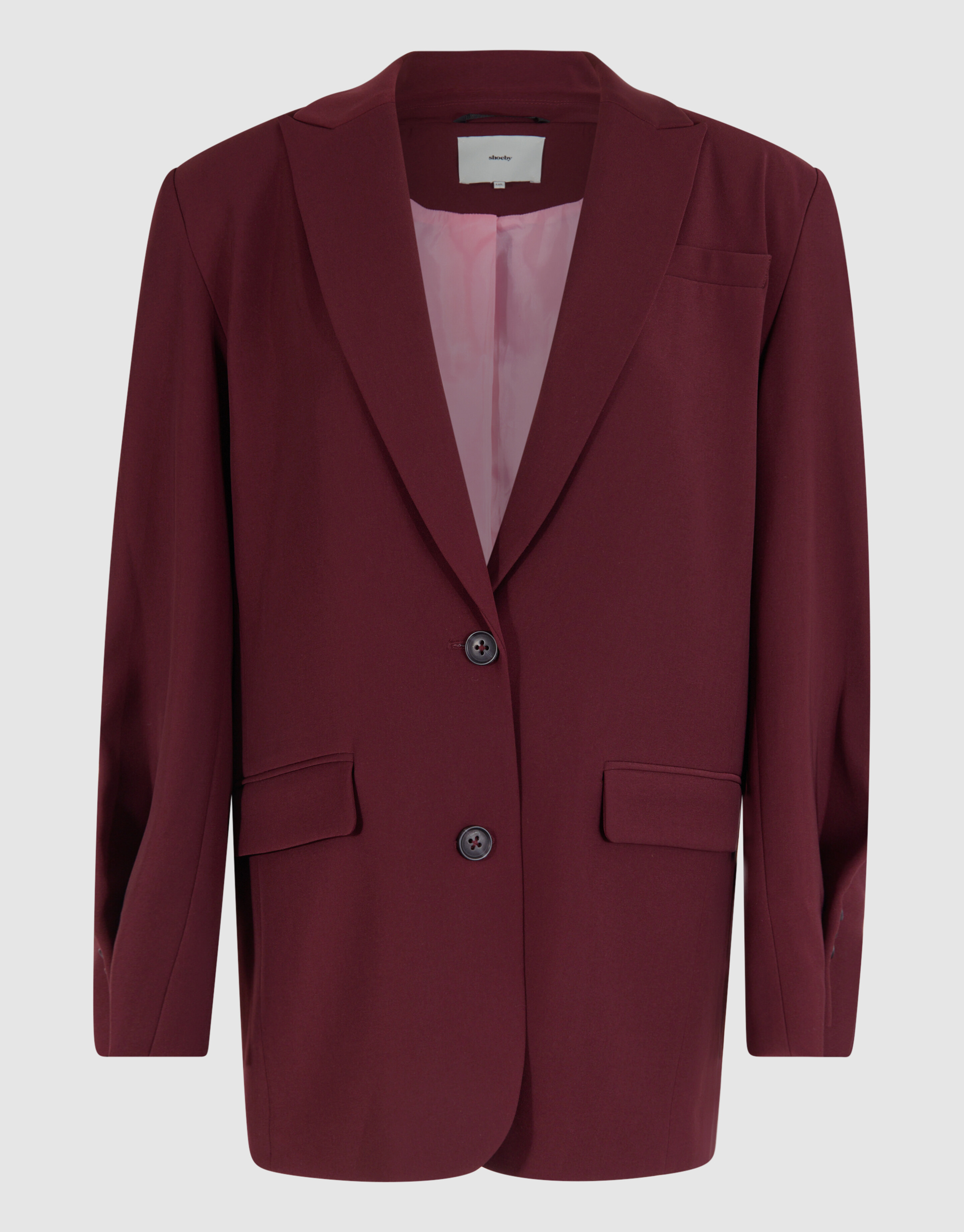 Blazer in Übergröße Dunkelrot SHOEBY WOMEN