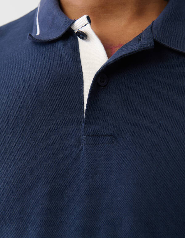 Piqué-Polo Dunkelblau SHOEBY MEN