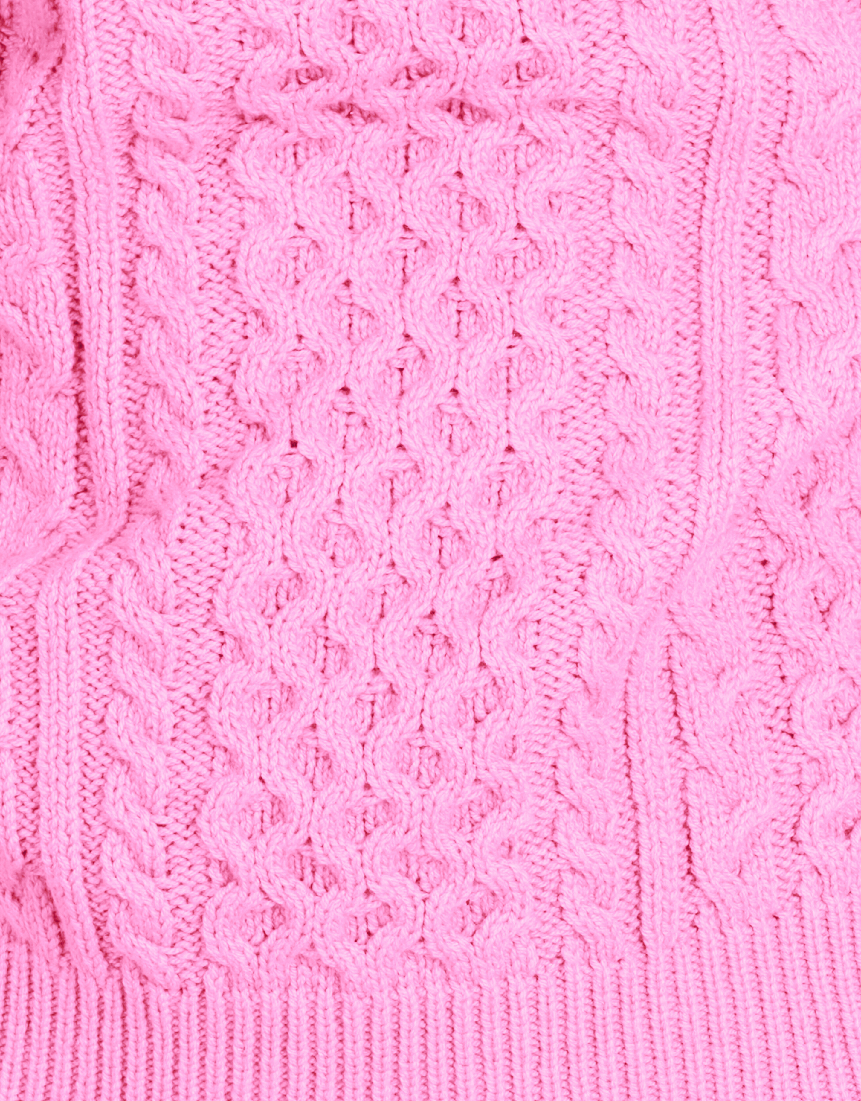 Strickpullover mit Zopfmuster Rosa SHOEBY GIRLS