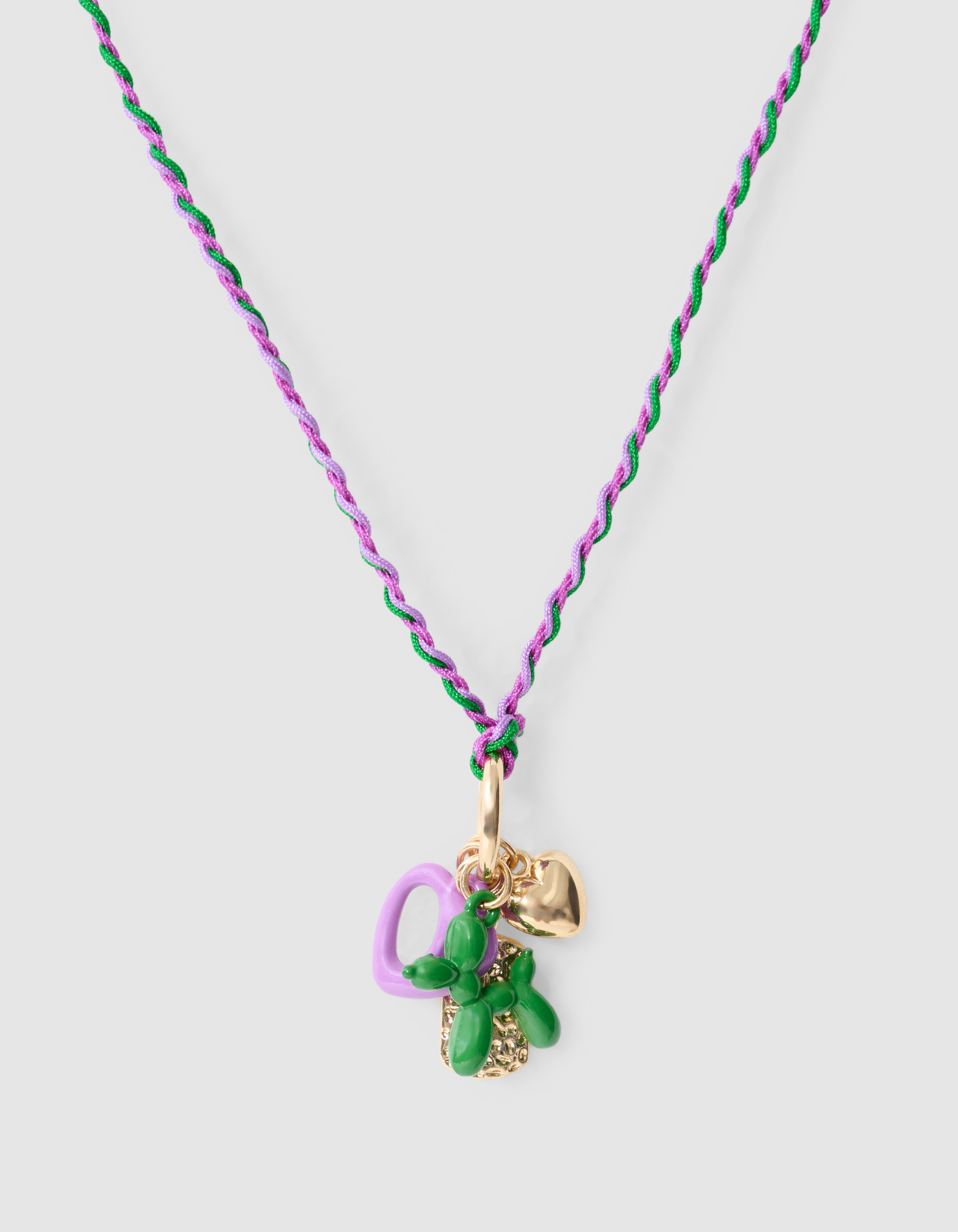 Gedrehte Charm-Kette Lila SHOEBY ACCESSOIRES