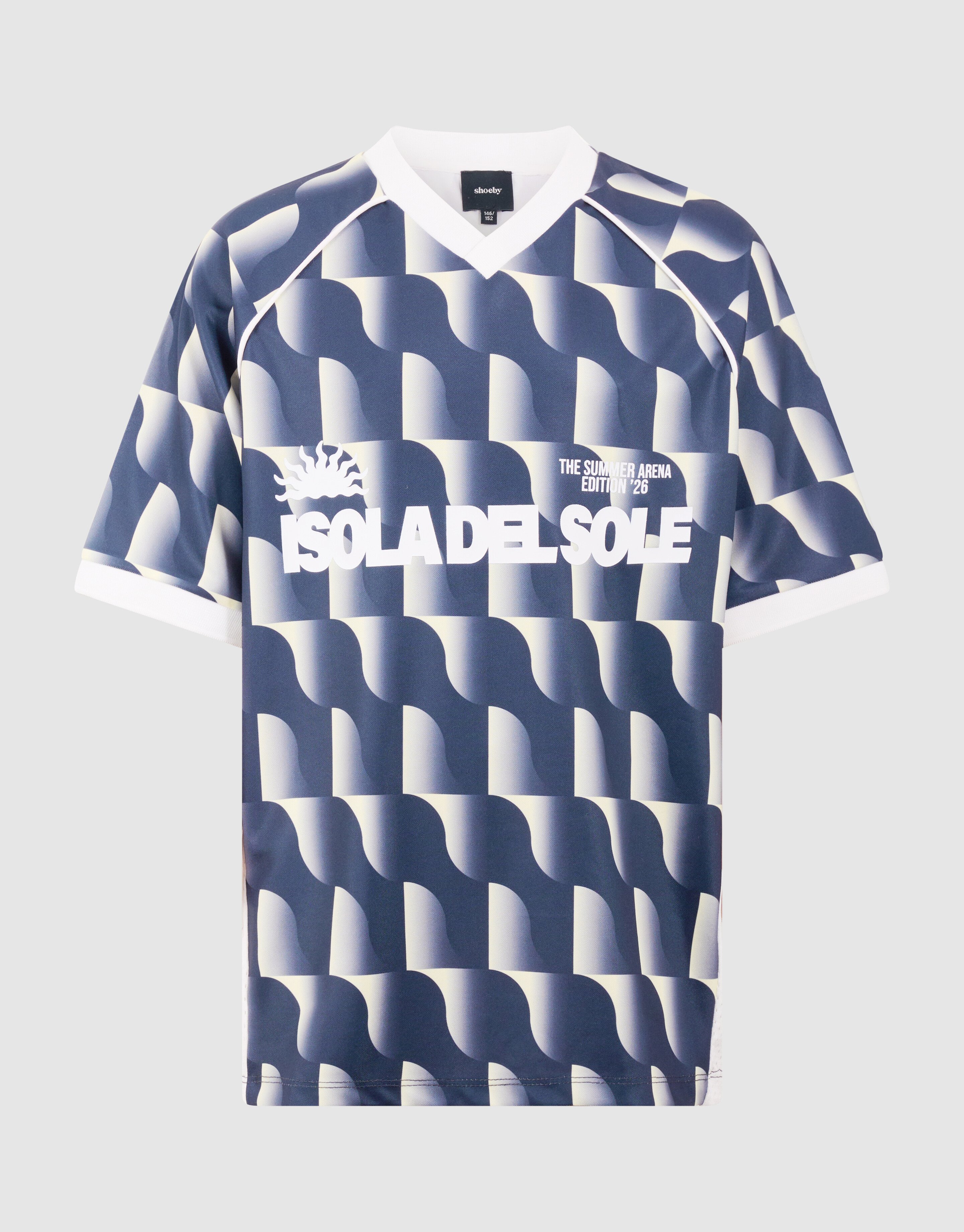 sportliches T-Shirt Dunkelblau SHOEBY BOYS