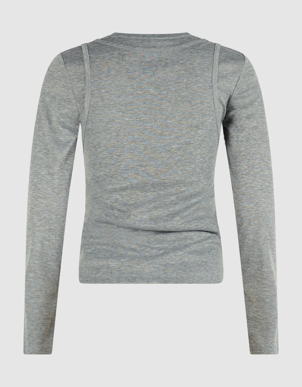 Double Singlet Top Grau SHOEBY WOMEN