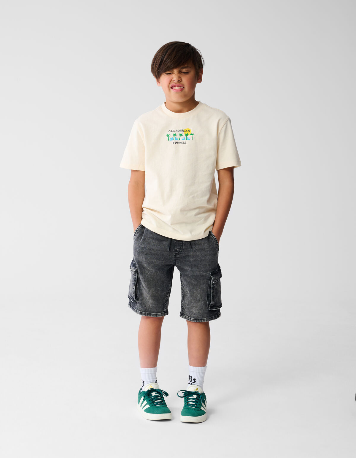 Sommer Artwork T-shirt Off White SHOEBY BOYS