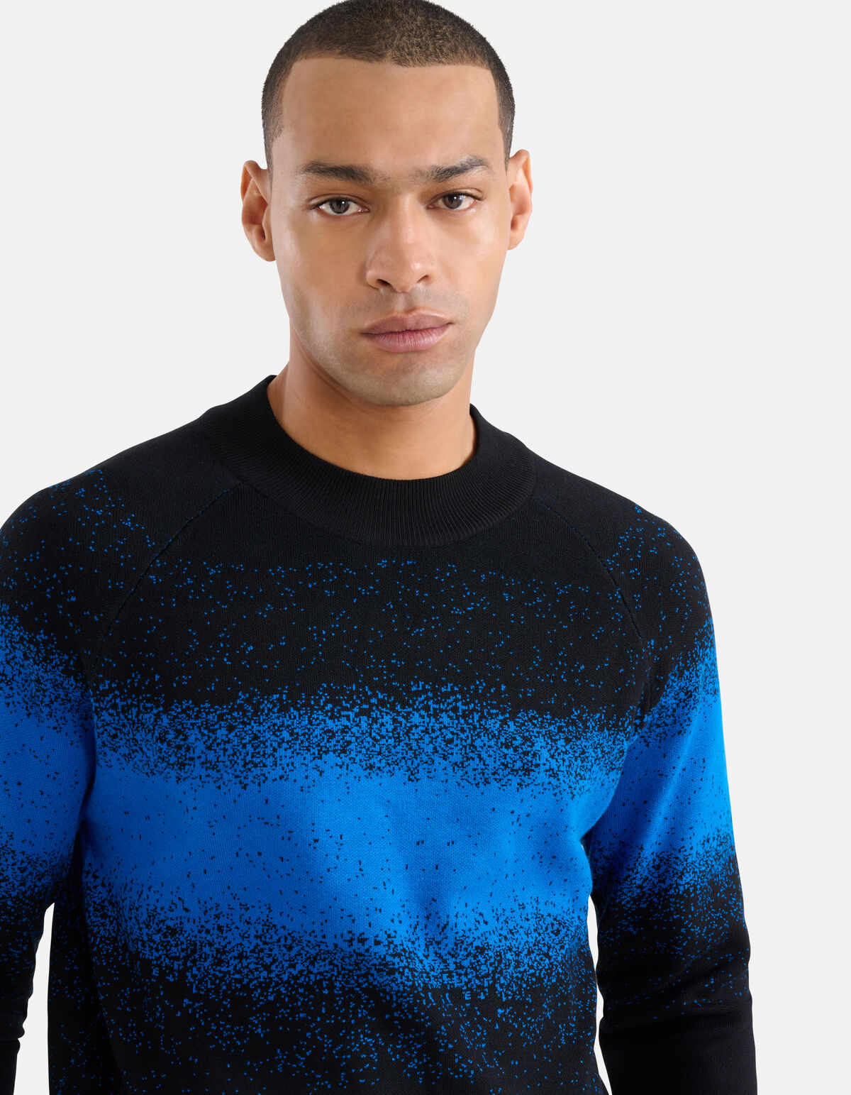 Farbverlaufspullover Blau SHOEBY MEN