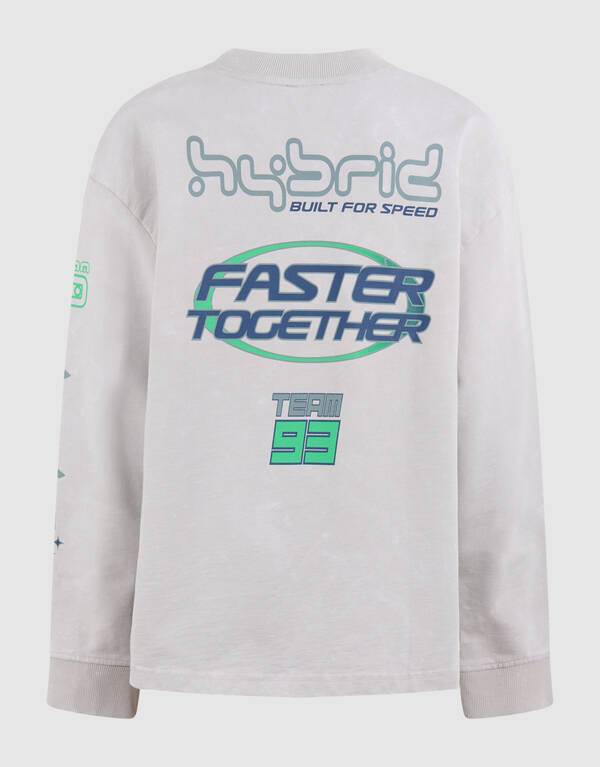 Rennkunst Pullover Beige SHOEBY BOYS