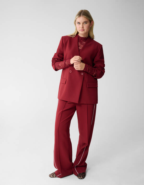 Kanten Top Rot SHOEBY WOMEN