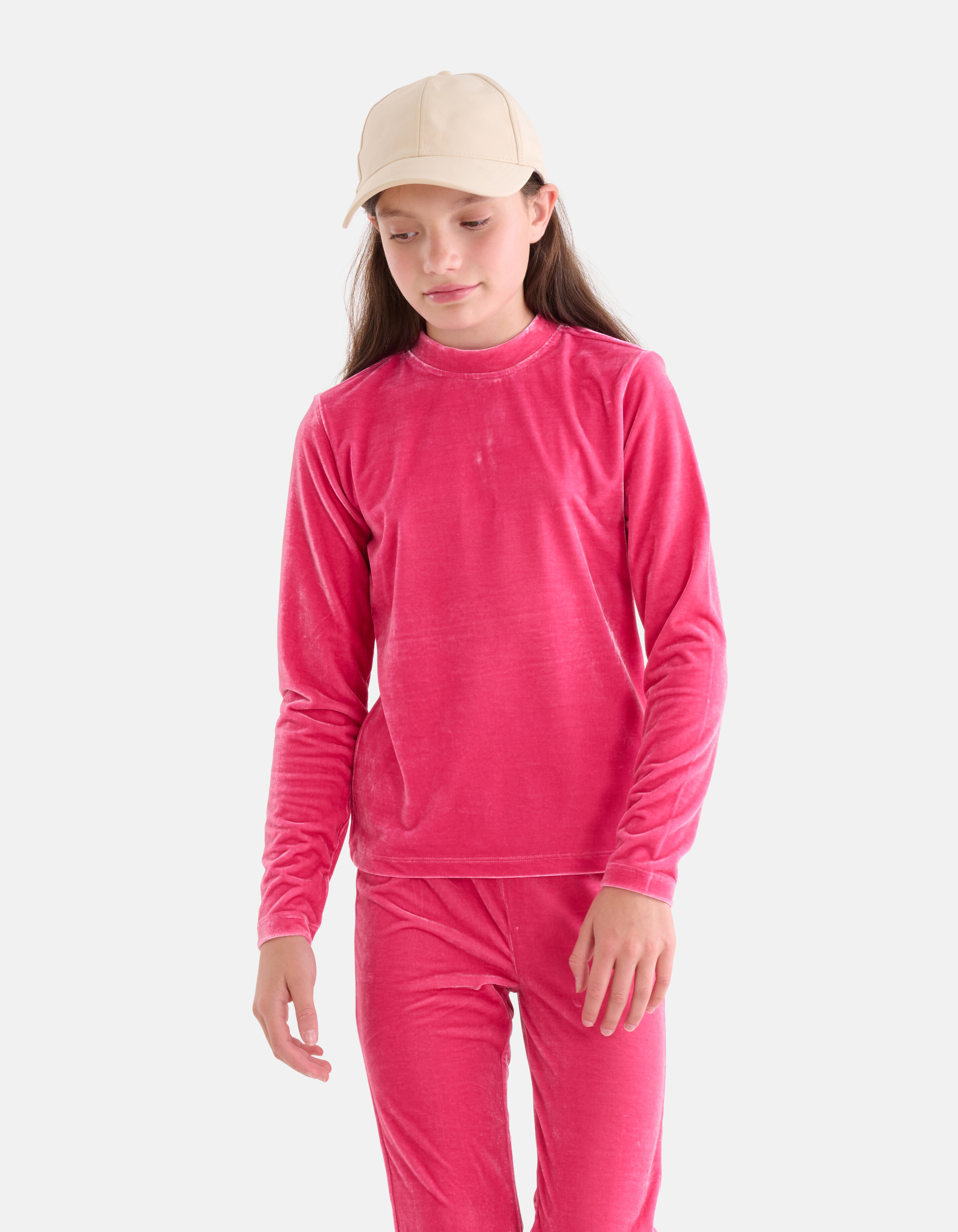 Samt-Top Rosa SHOEBY GIRLS