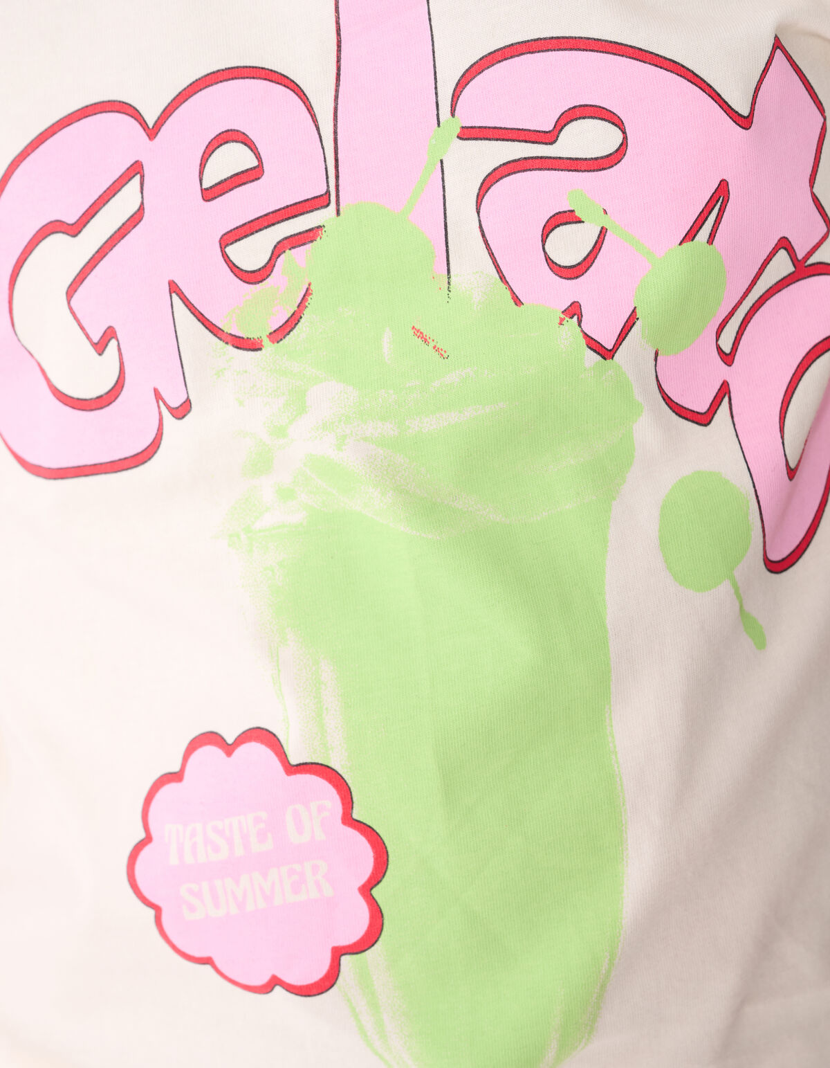 Gelato Artwork T-Shirt Gebrochen Wei&szlig; SHOEBY GIRLS