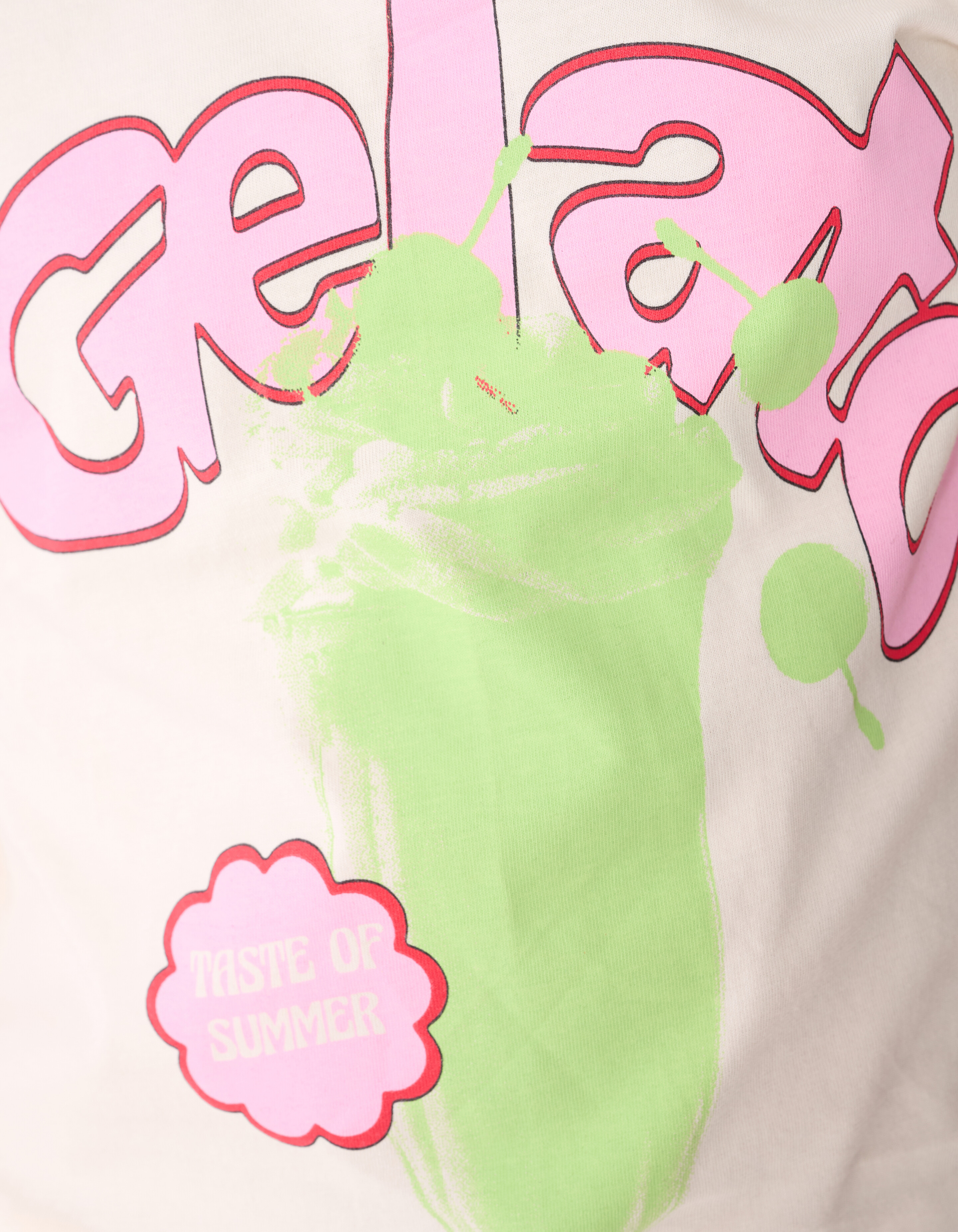 Gelato Artwork T-Shirt Gebrochen Wei&szlig; SHOEBY GIRLS