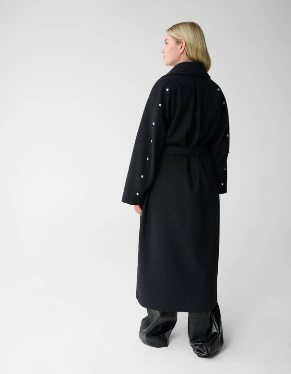 Nietenjacke Lang Schwarz SHOEBY WOMEN