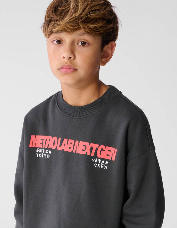 Next Gen Pullover Dunkelgrau SHOEBY BOYS