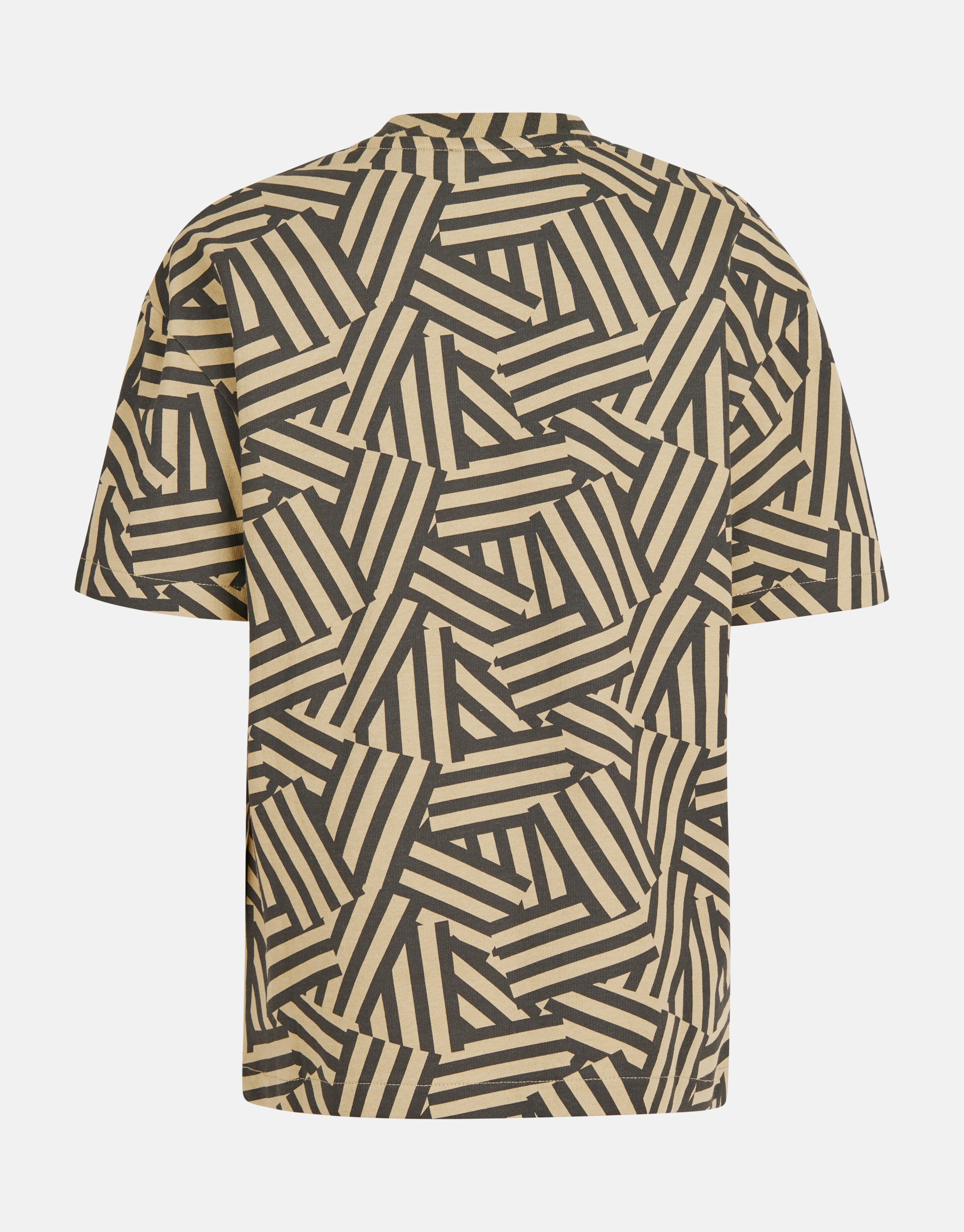 Geometrisches T-shirt Sand SHOEBY BOYS