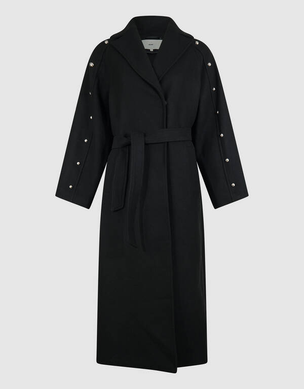 Nietenjacke Lang Schwarz SHOEBY WOMEN