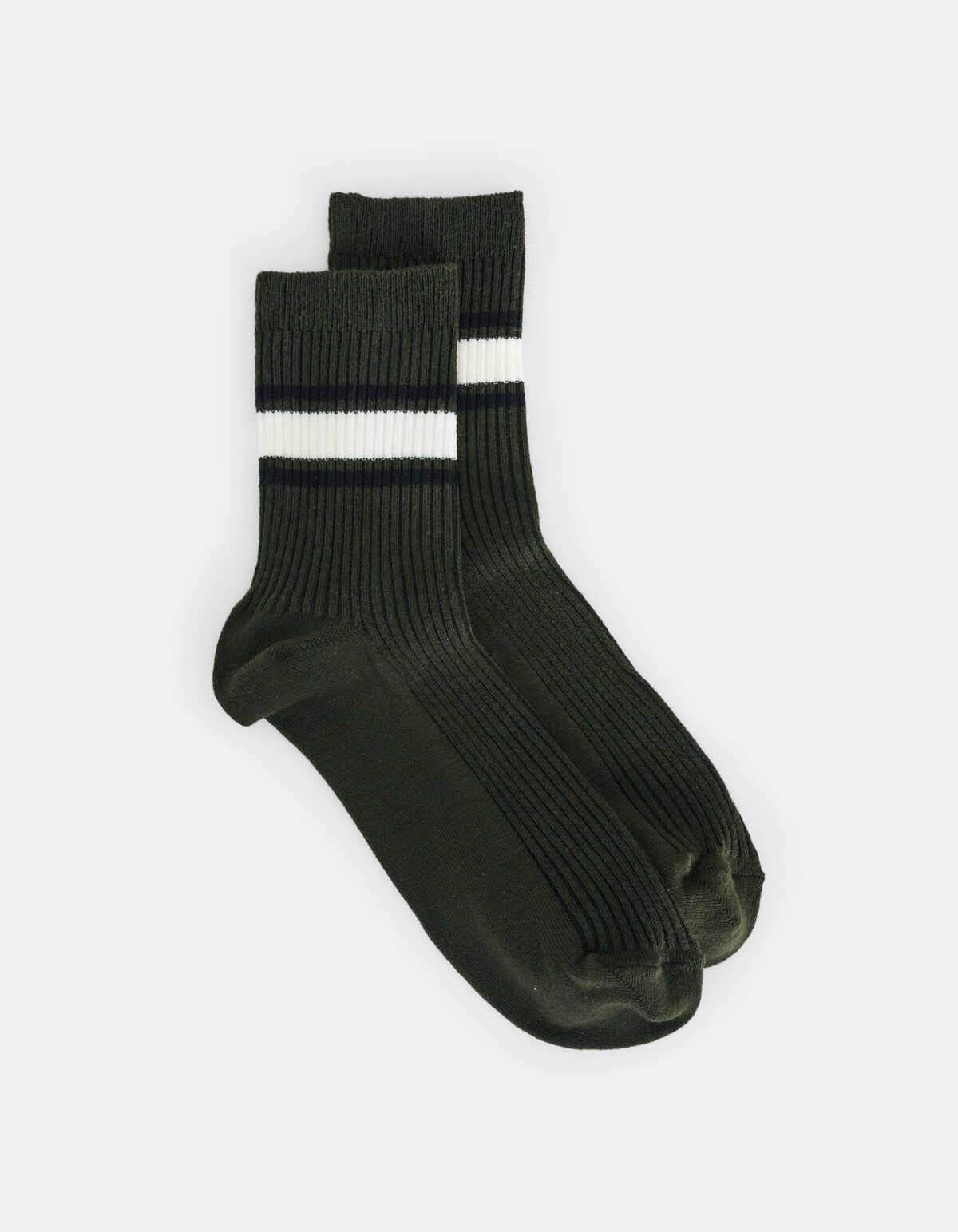 Zweierpack gestreifte Socken SHOEBY ACCESSOIRES