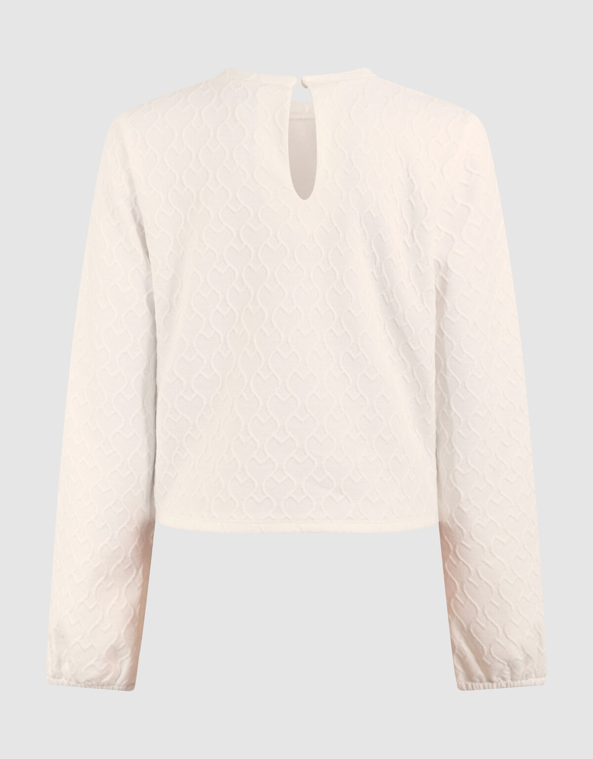 Herz-Wickeltop Off White SHOEBY GIRLS