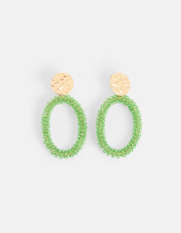 Grüne Ohrringe SHOEBY ACCESSOIRES