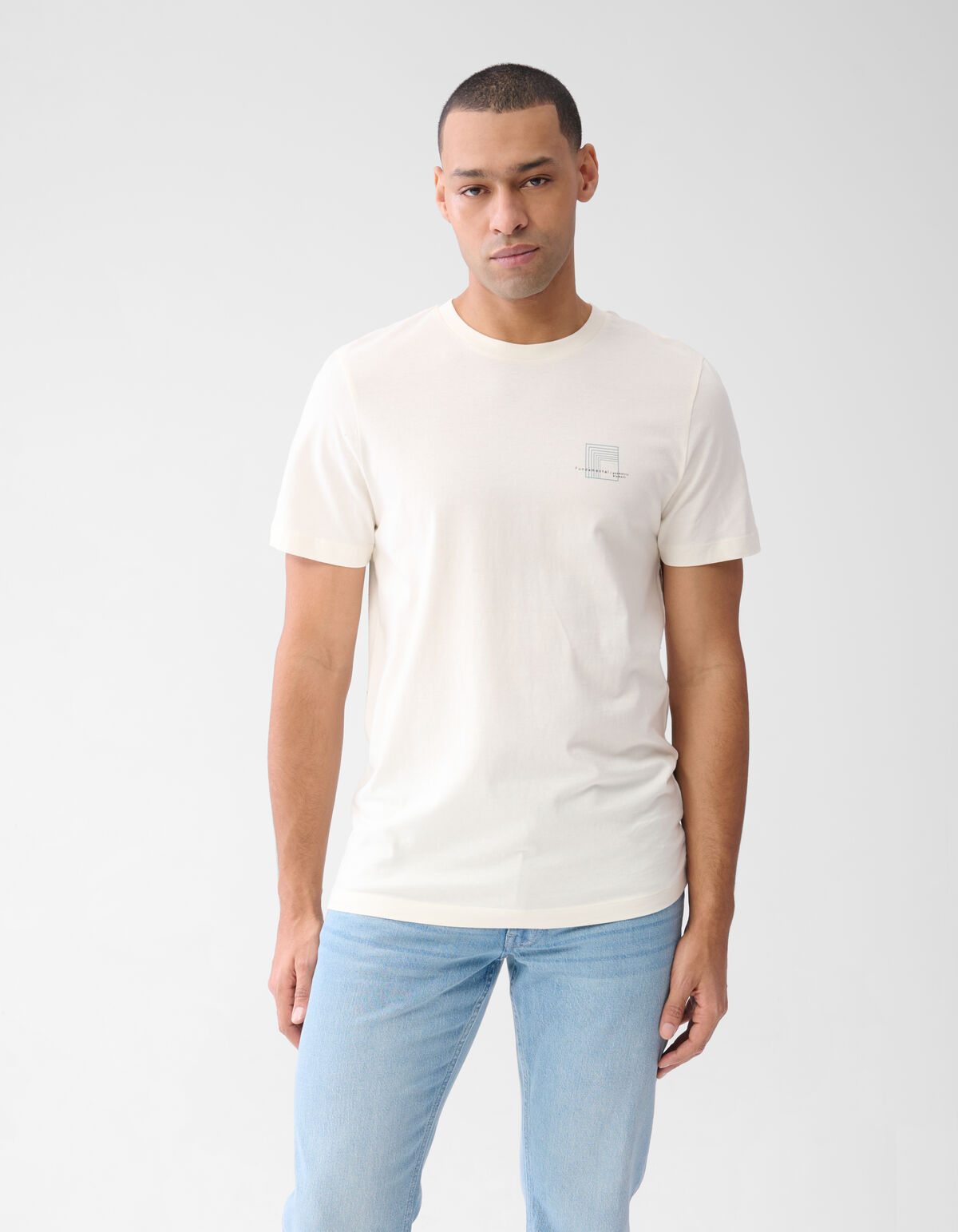 Text-T-Shirt Off White SHOEBY MEN