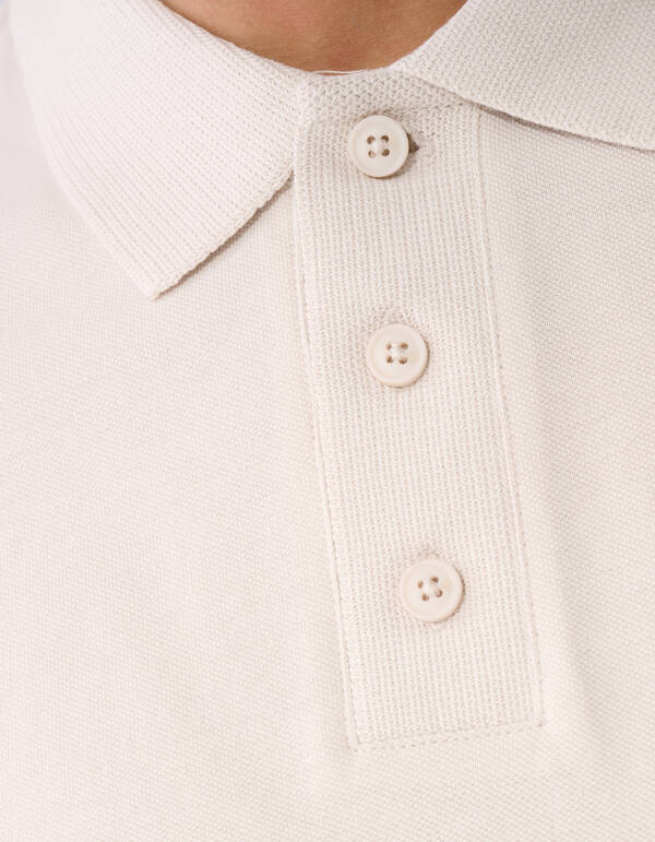 Gestricktes Polo Sand SHOEBY MEN
