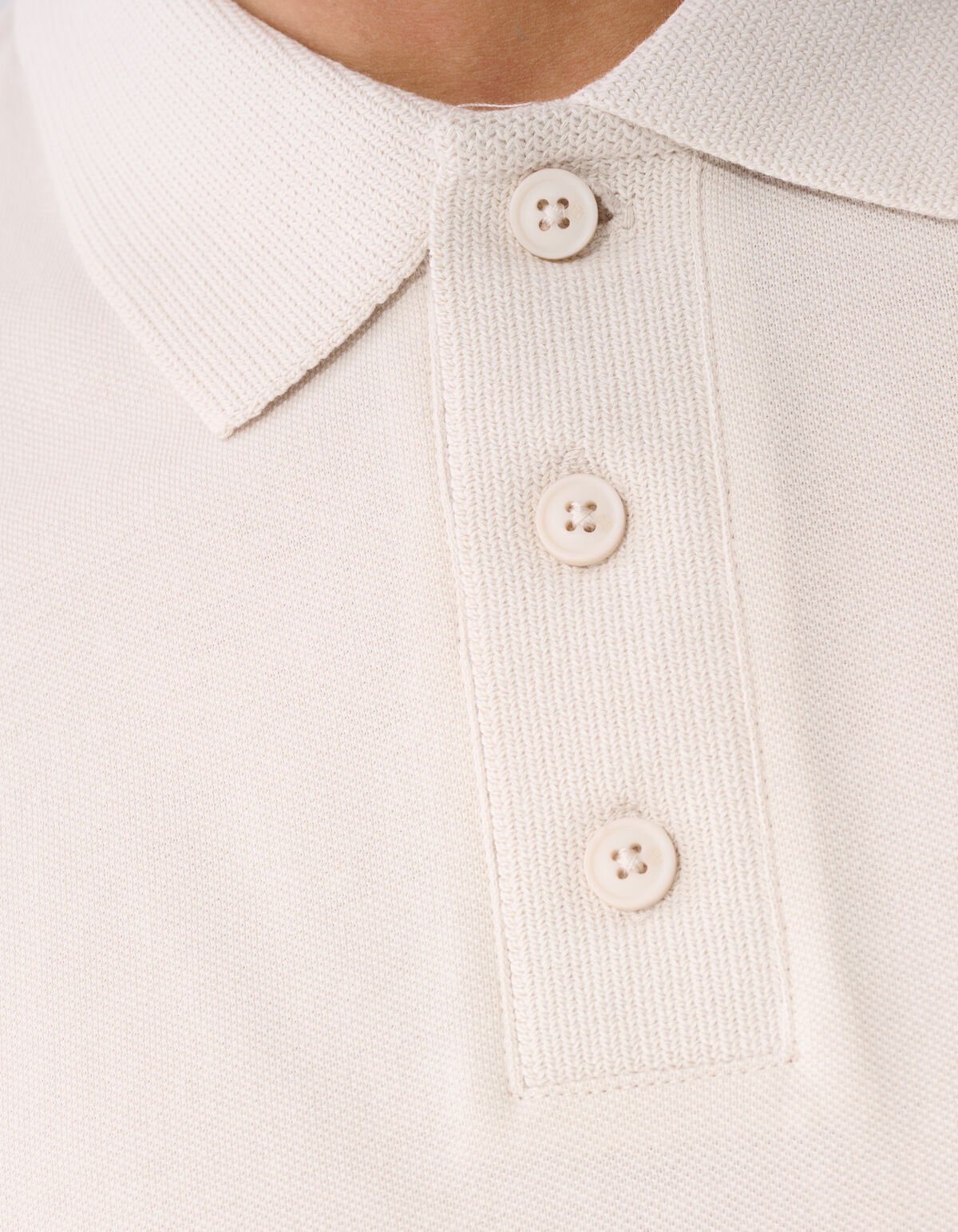 Gestricktes Polo Sand SHOEBY MEN