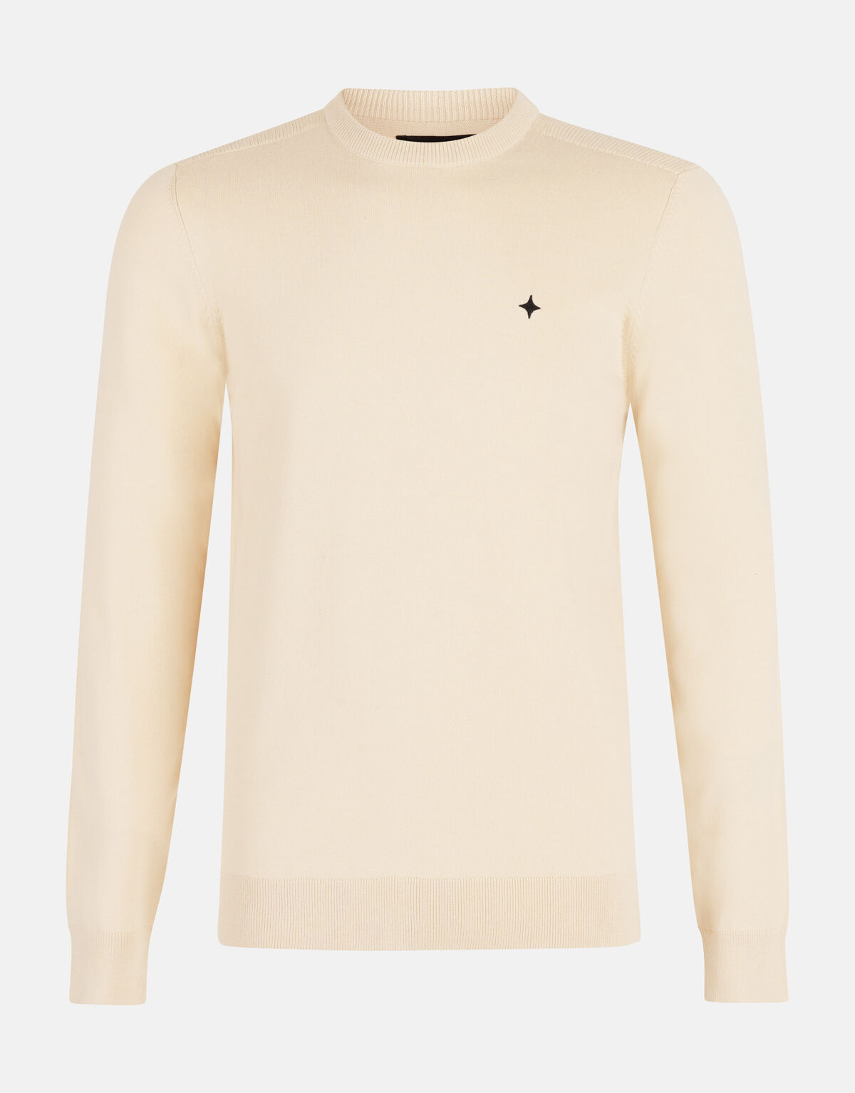 Rippenpullover Beige SHOEBY MEN