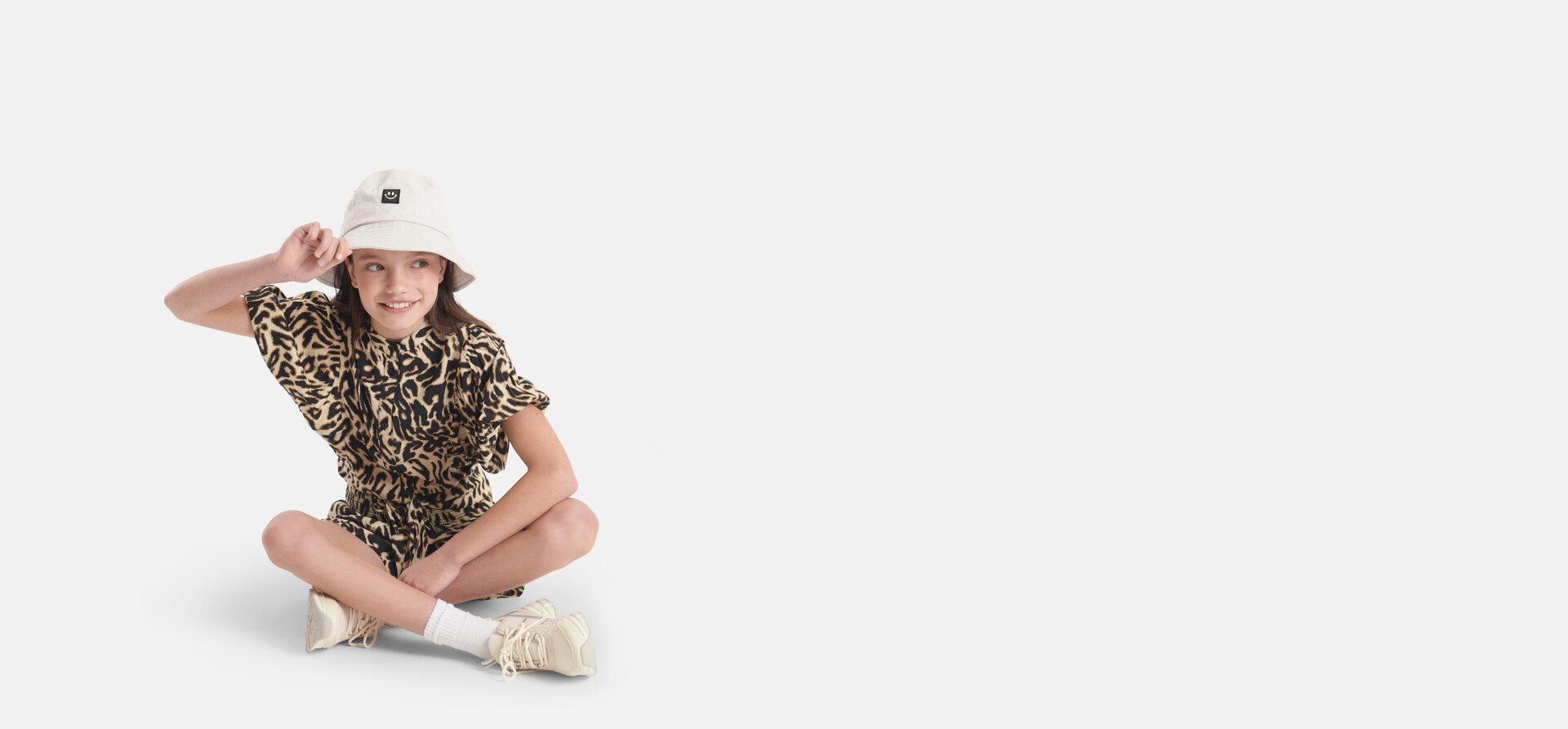 Leoparden-Oberteil Braun SHOEBY GIRLS