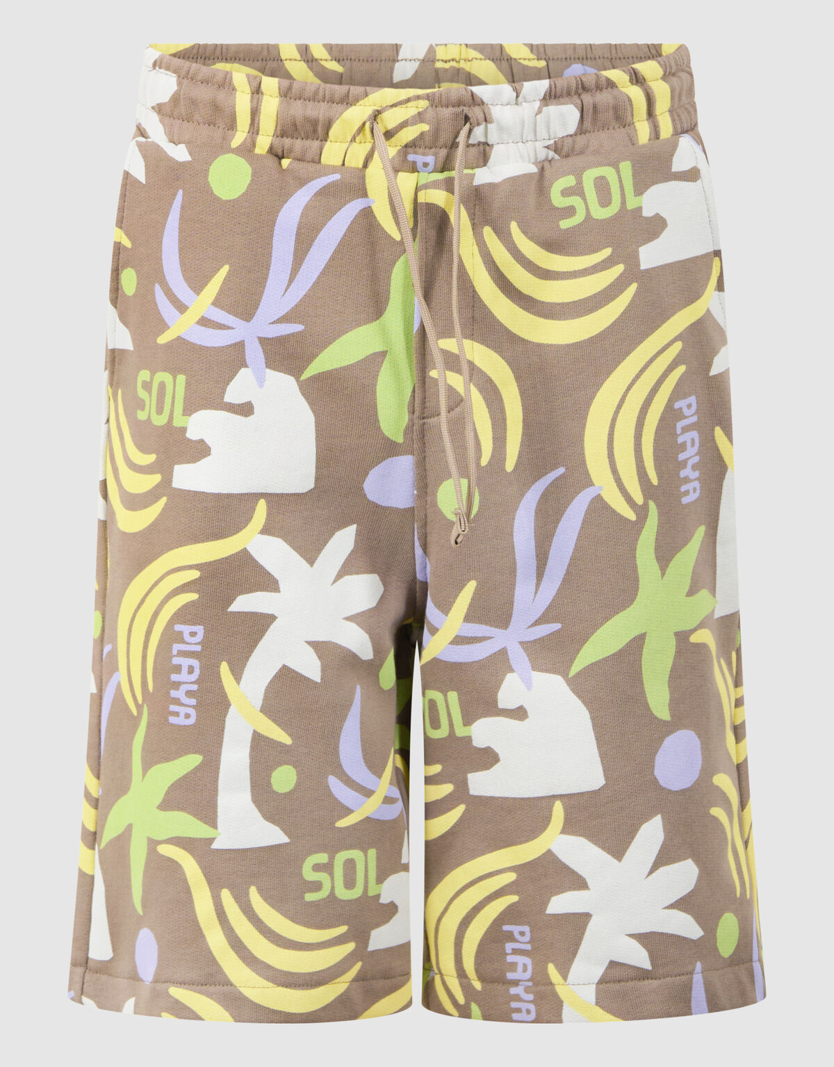 Stranddruck-Shorts Taupe SHOEBY BOYS