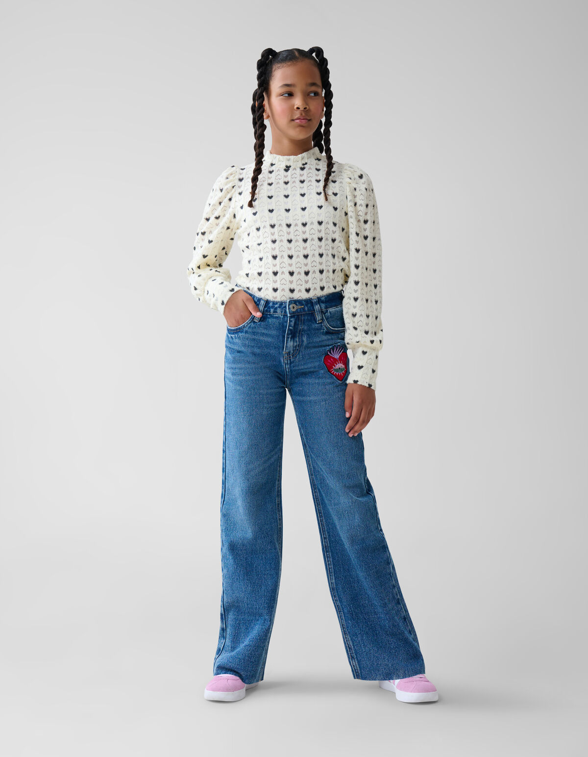 Straight Fit Jeans Mediumstone SHOEBY GIRLS