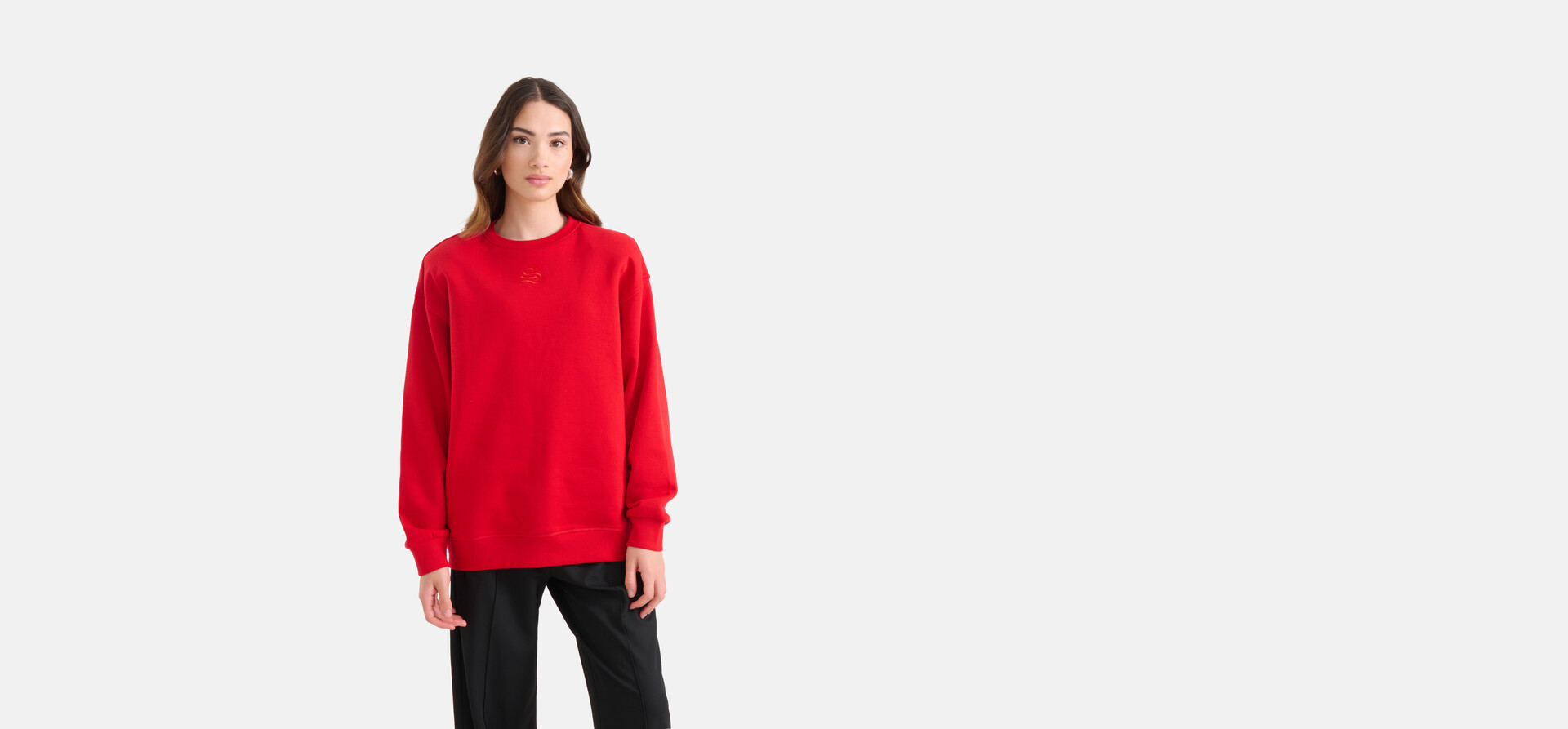 Padded Sweater Rood SHOEBY WOMEN