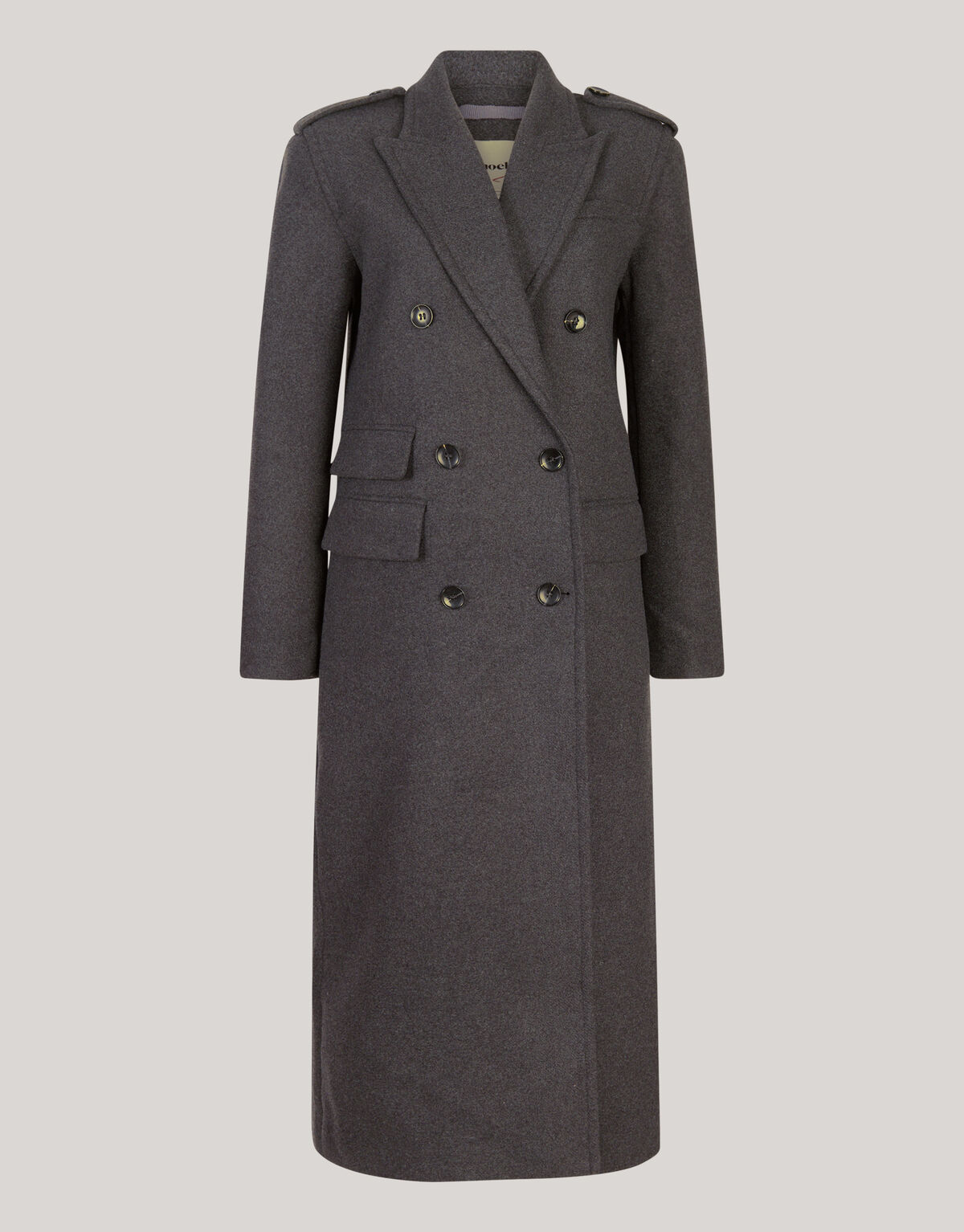 Lange Jacke Dunkelgrau von Fred SHOEBY WOMEN