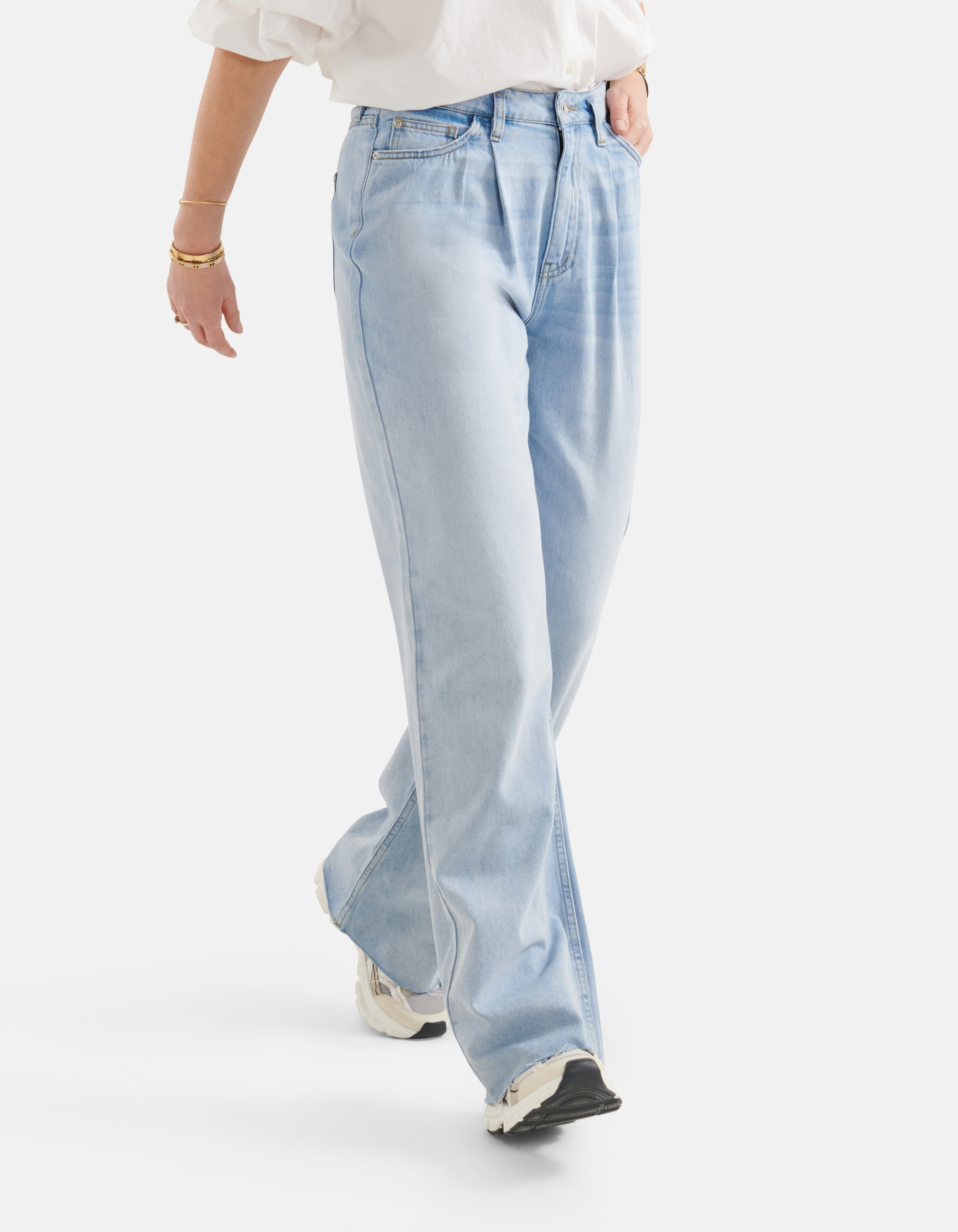 Weit geschnittene Jeans Blau von Lonneke SHOEBY WOMEN