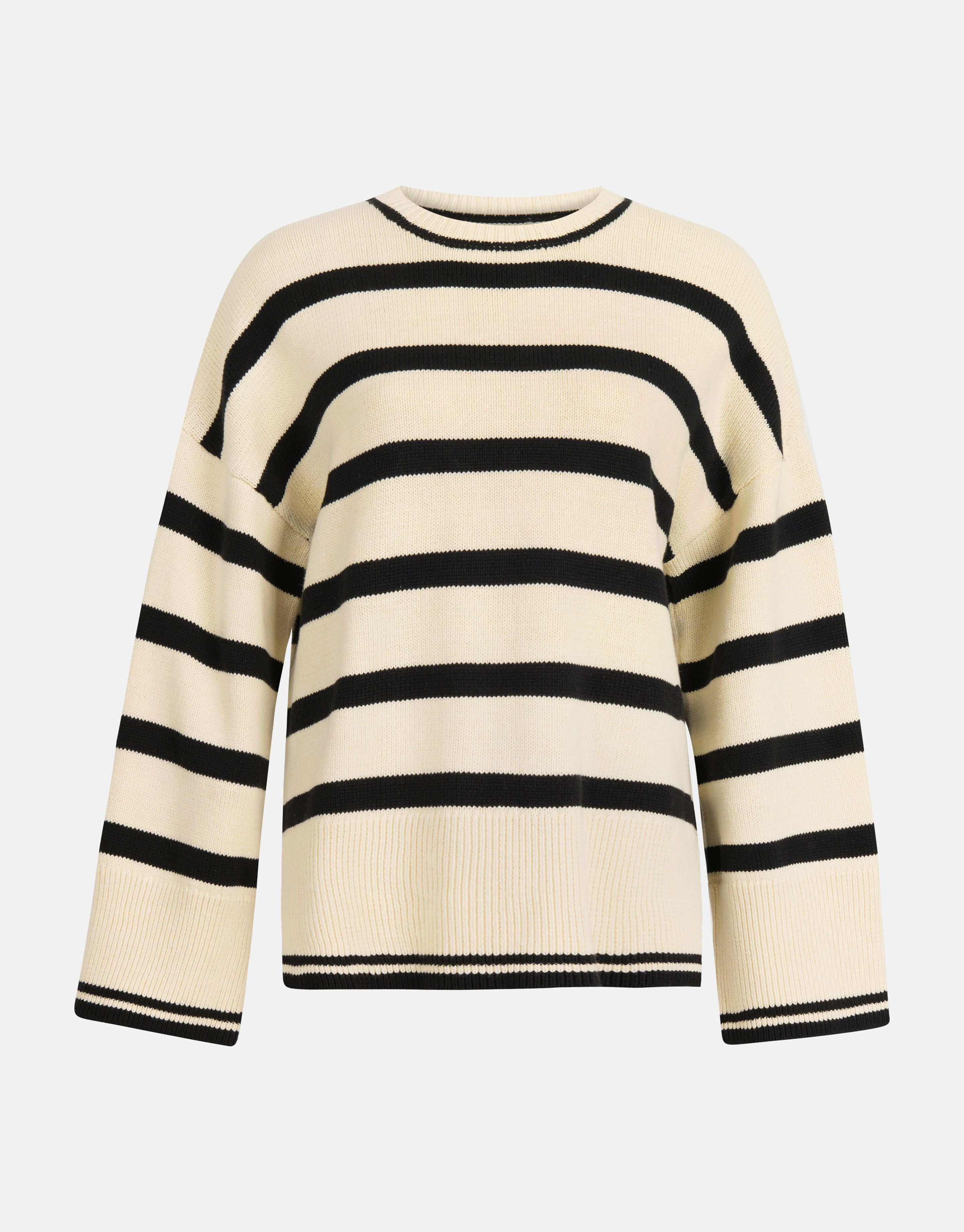 Gestreifter Pullover Off White von Mieke SHOEBY WOMEN