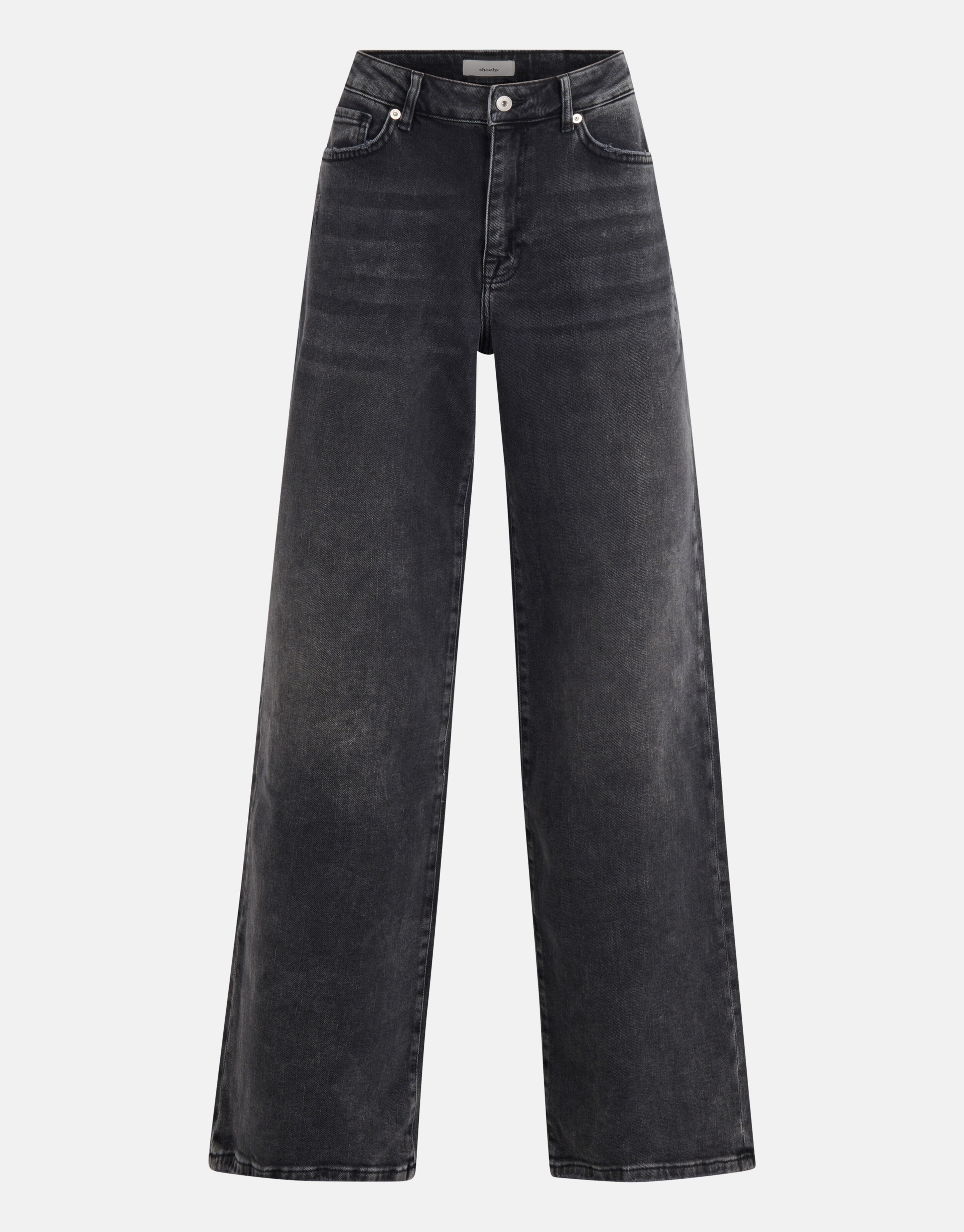Weit geschnittene Jeans Dunkelgrau L33 von Fred SHOEBY WOMEN