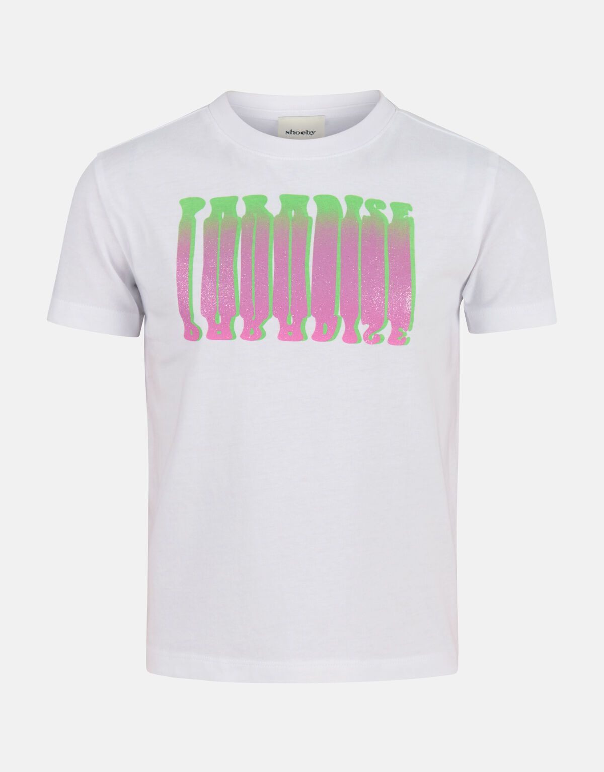 Lose sitzendes T-shirt Weiß SHOEBY GIRLS