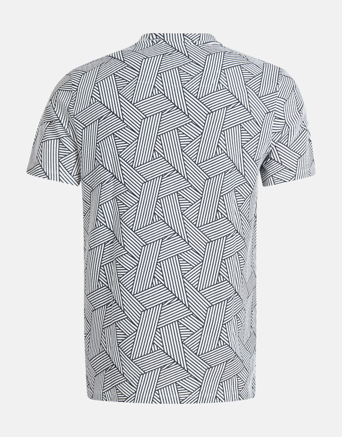 Printed T-shirt Wit SHOEBY MEN