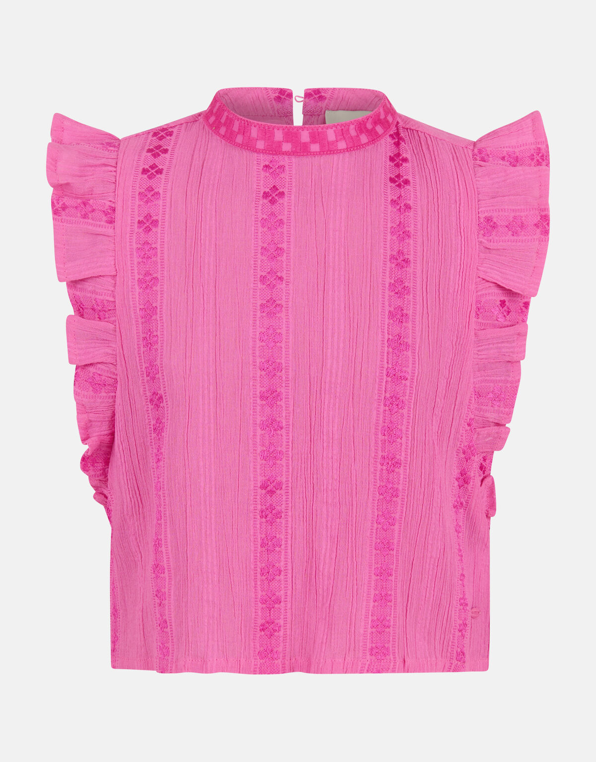 Tape Detail Top Pink By Nicolette SHOEBY GIRLS