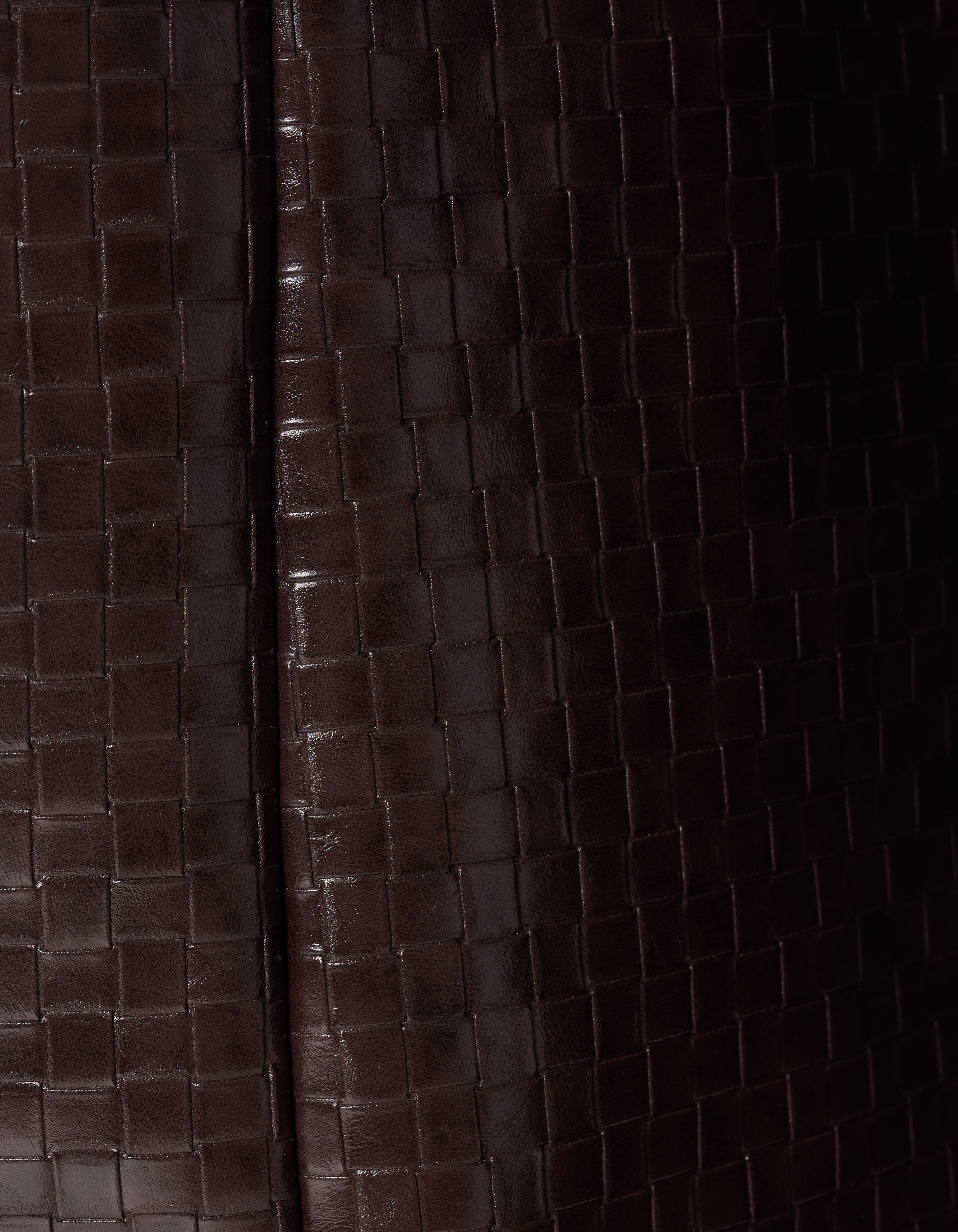 Braided Shopper Tas Donkerbruin SHOEBY ACCESSOIRES