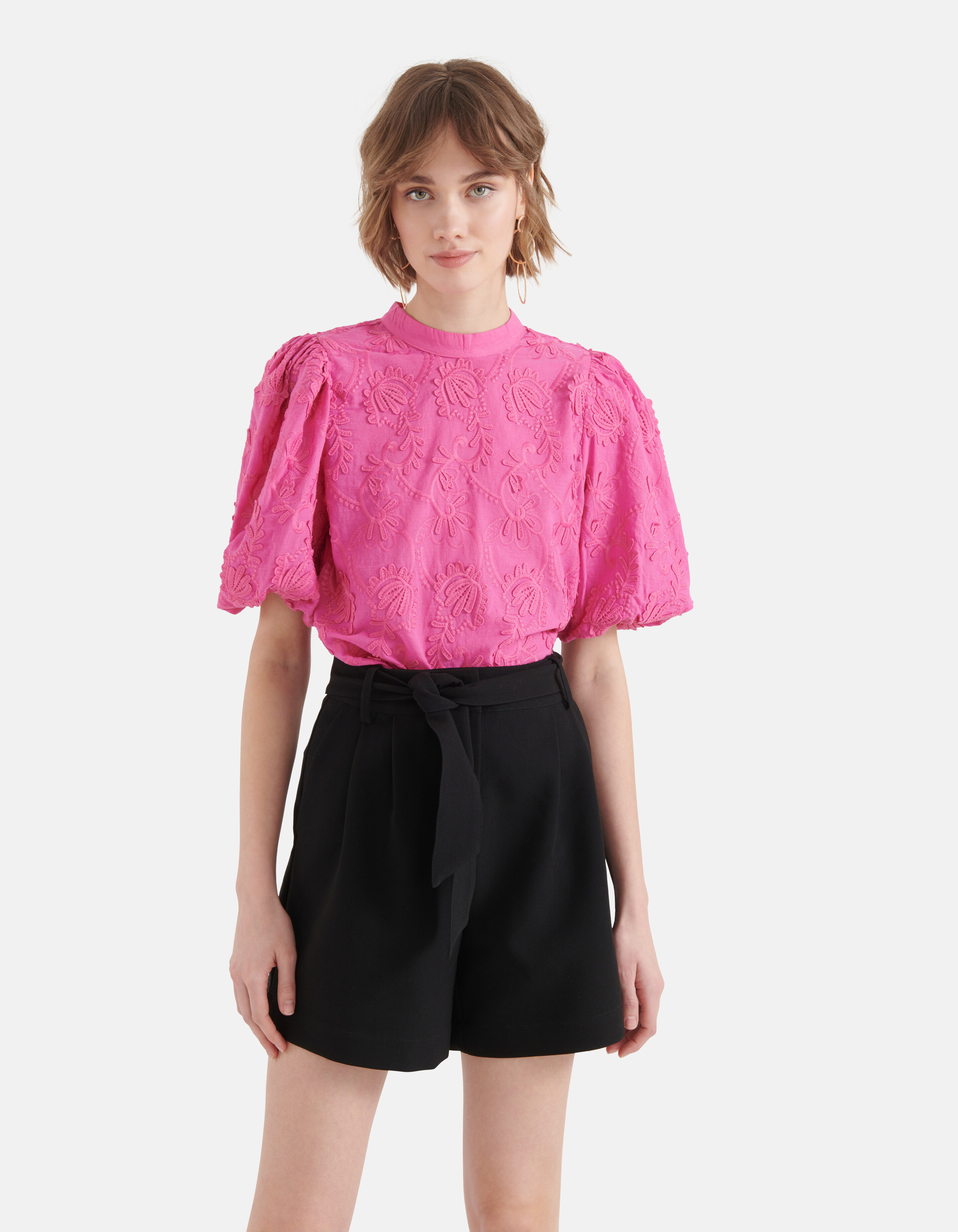 Besticktes Top Rosa SHOEBY WOMEN