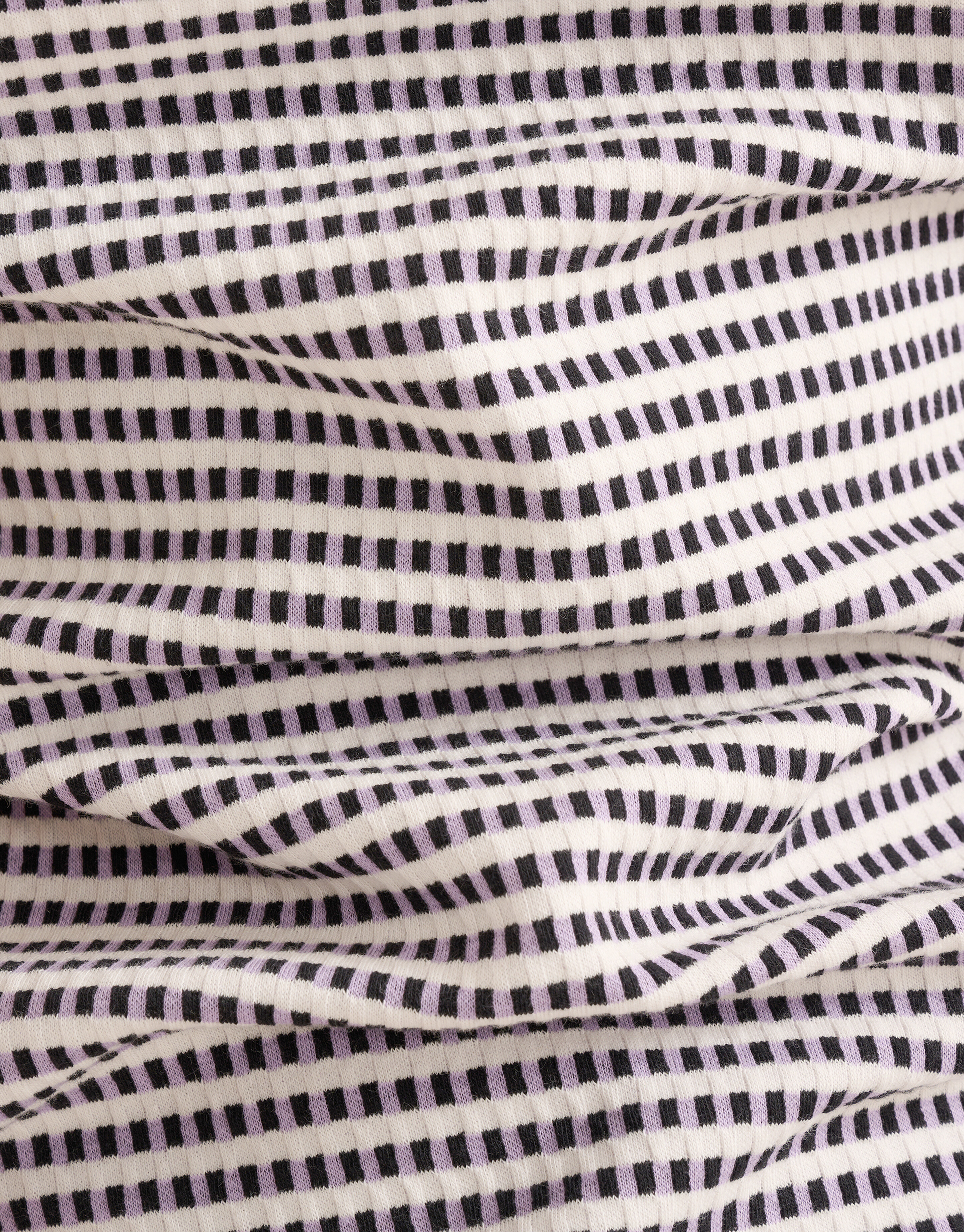 Struktur-T-Shirt Hellviolett SHOEBY MEN